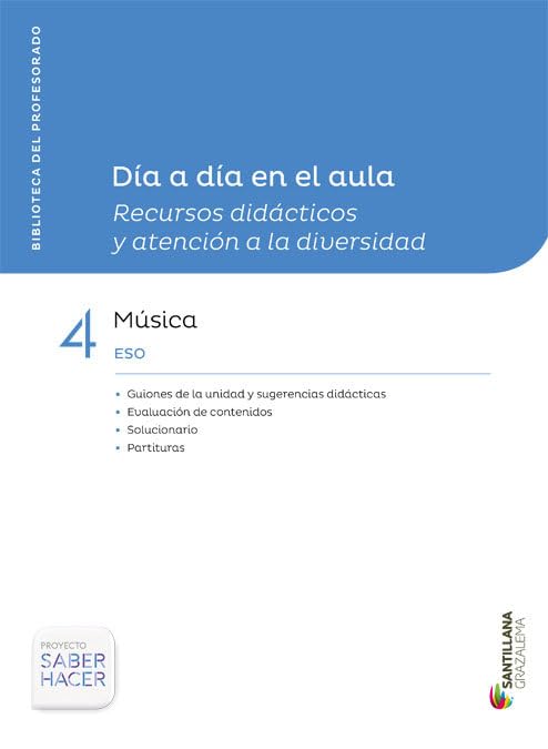 GUIA MUSICA PROFESOR 4 ESO SABER HACER Books
