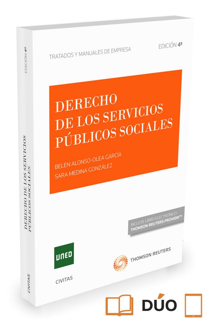 Derecho de los Servicios Públicos Sociales (Papel + e-book) (Tratados y Manuales de Empresa) Law
