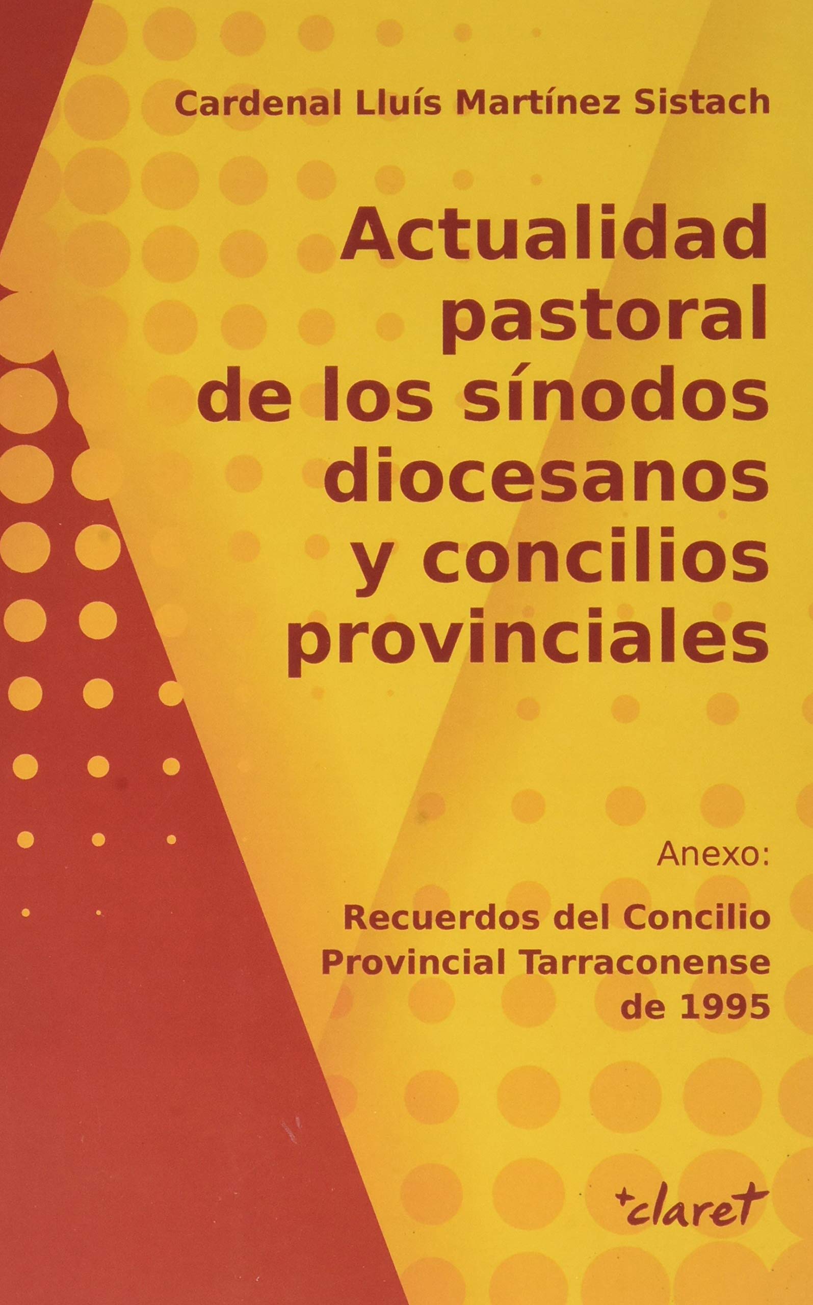 Actualidad pastoral de los sínodos diocesanos y concilios provinciales Religion & Esotericism