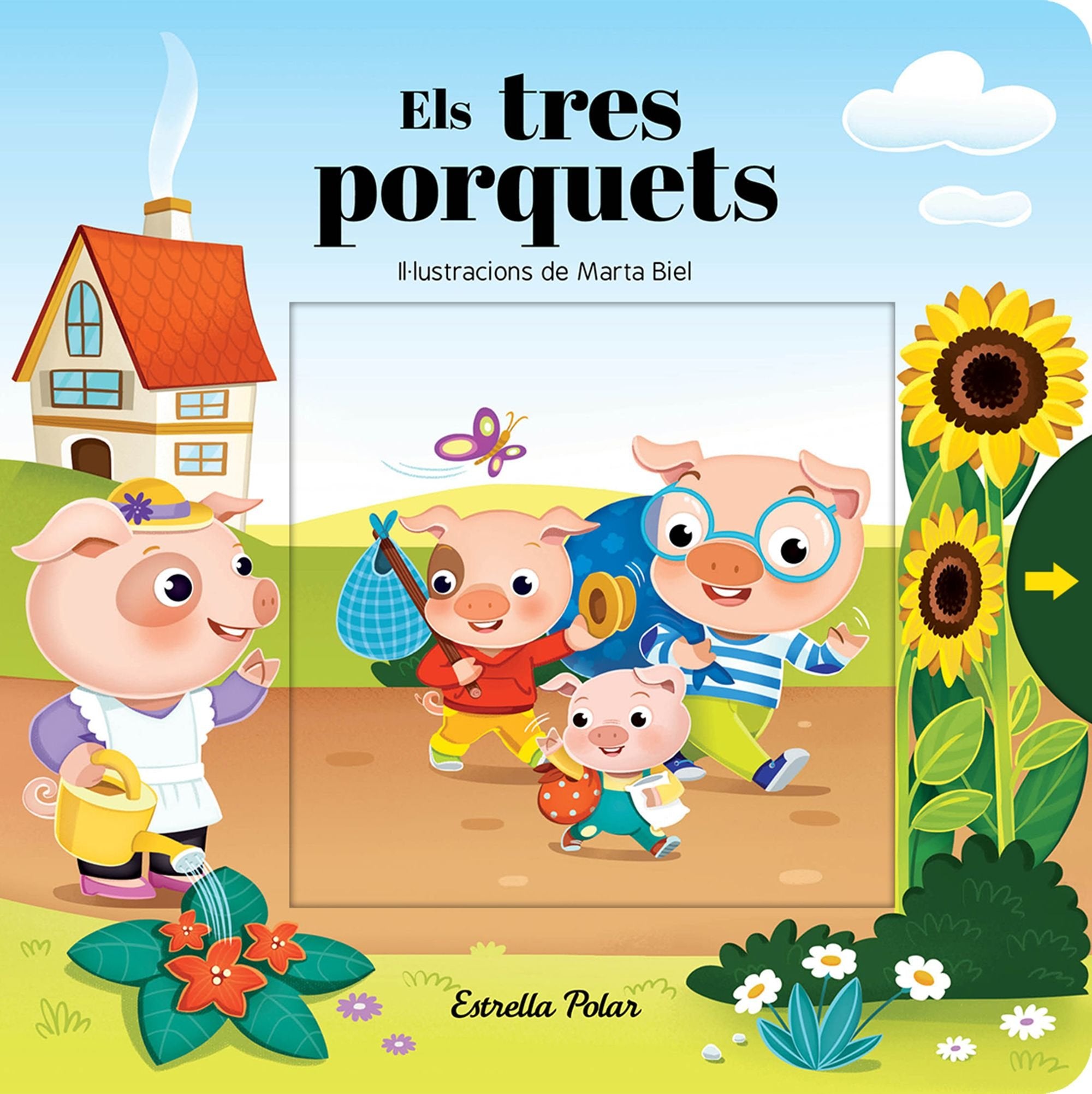 Els tres porquets : Il·lustracions de Marta Biel Social Sciences