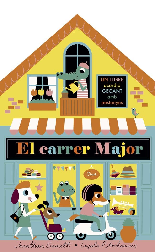 El carrer Major. Llibre desplegable book