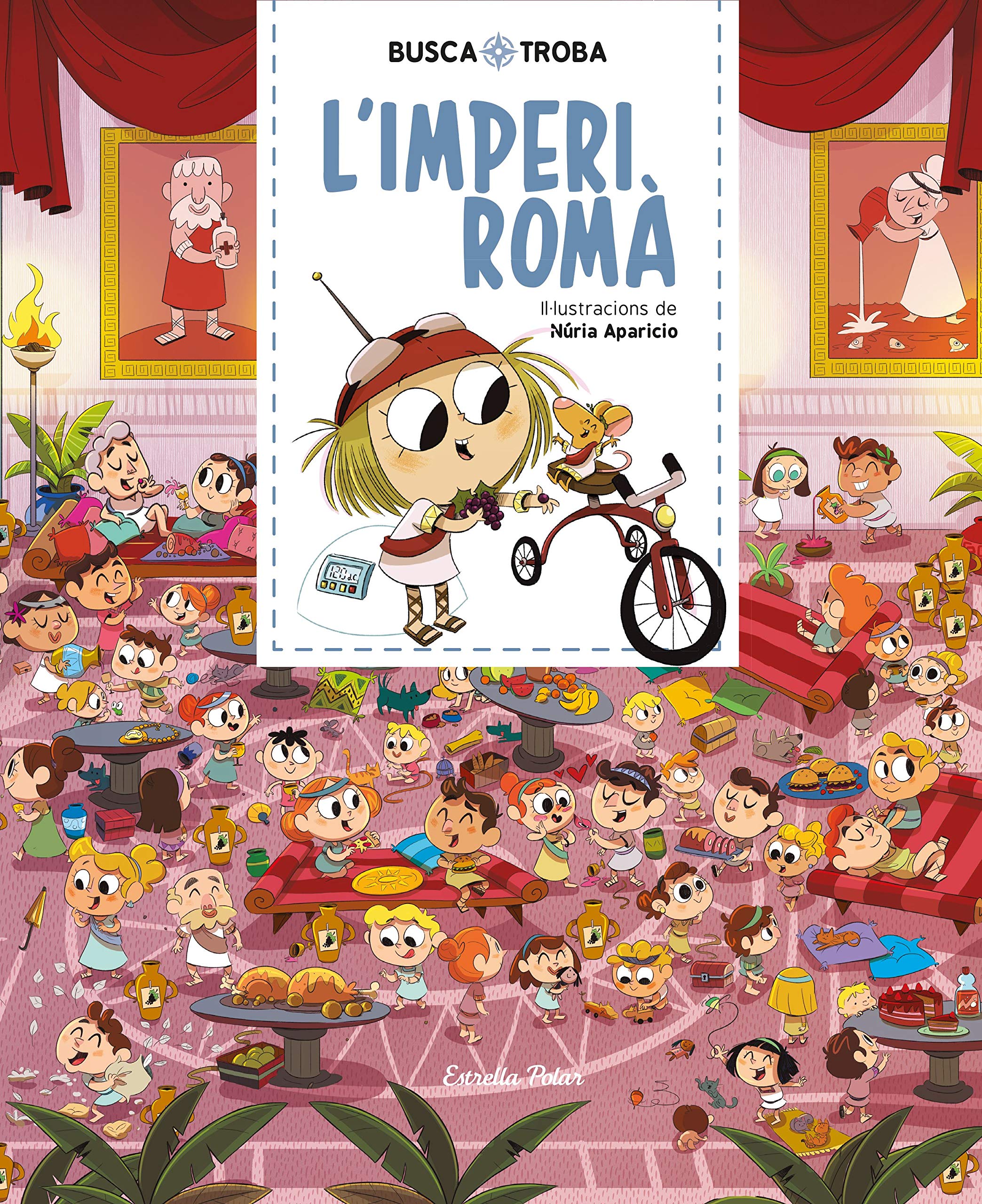 Busca i troba. L'Imperi romà (Llibres d'activitats) book