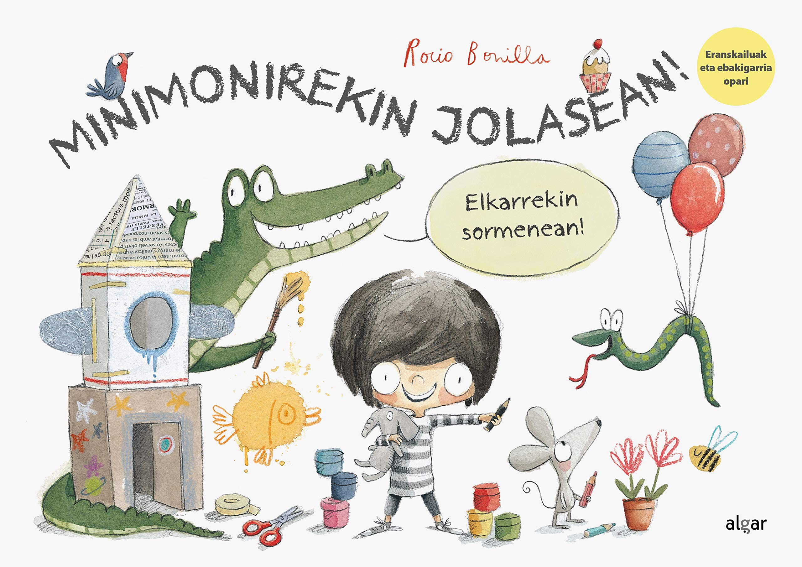 Minimonirekin jolasean! Elkarrekin sormenean!: Elkarrekin sormenean! (Álbumes ilustrados, Band 118) Tiptoi & Games