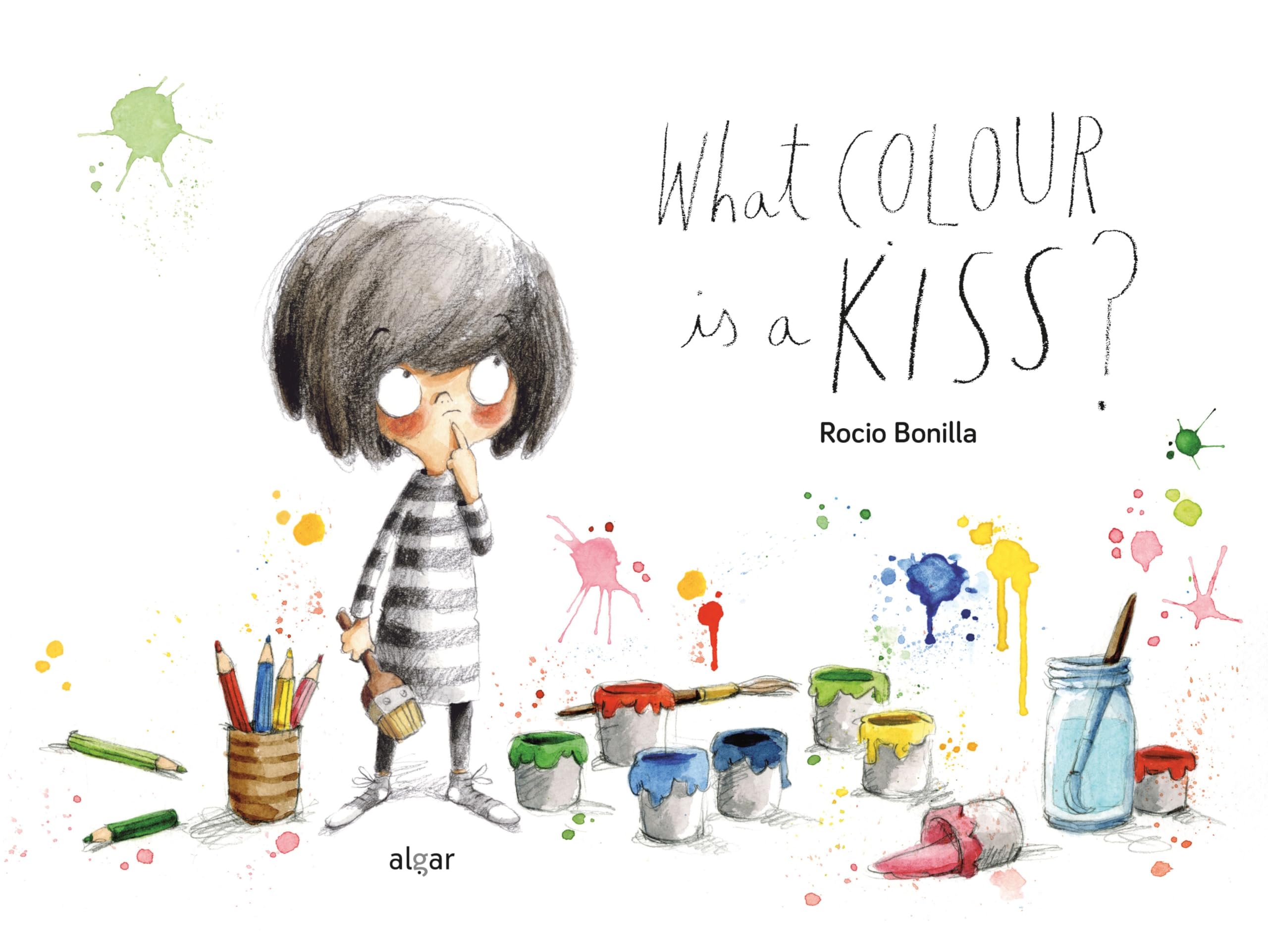 What colour is a kiss? book