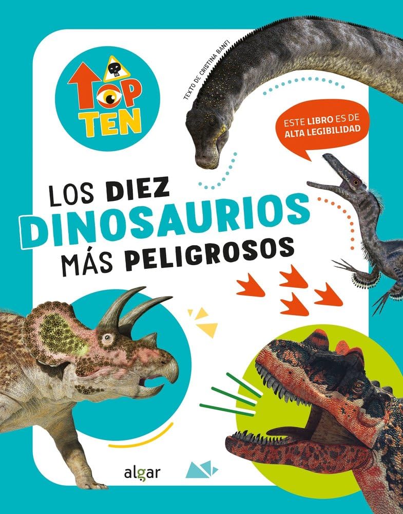Top Ten Los diez dinosaurios más peligrosos book