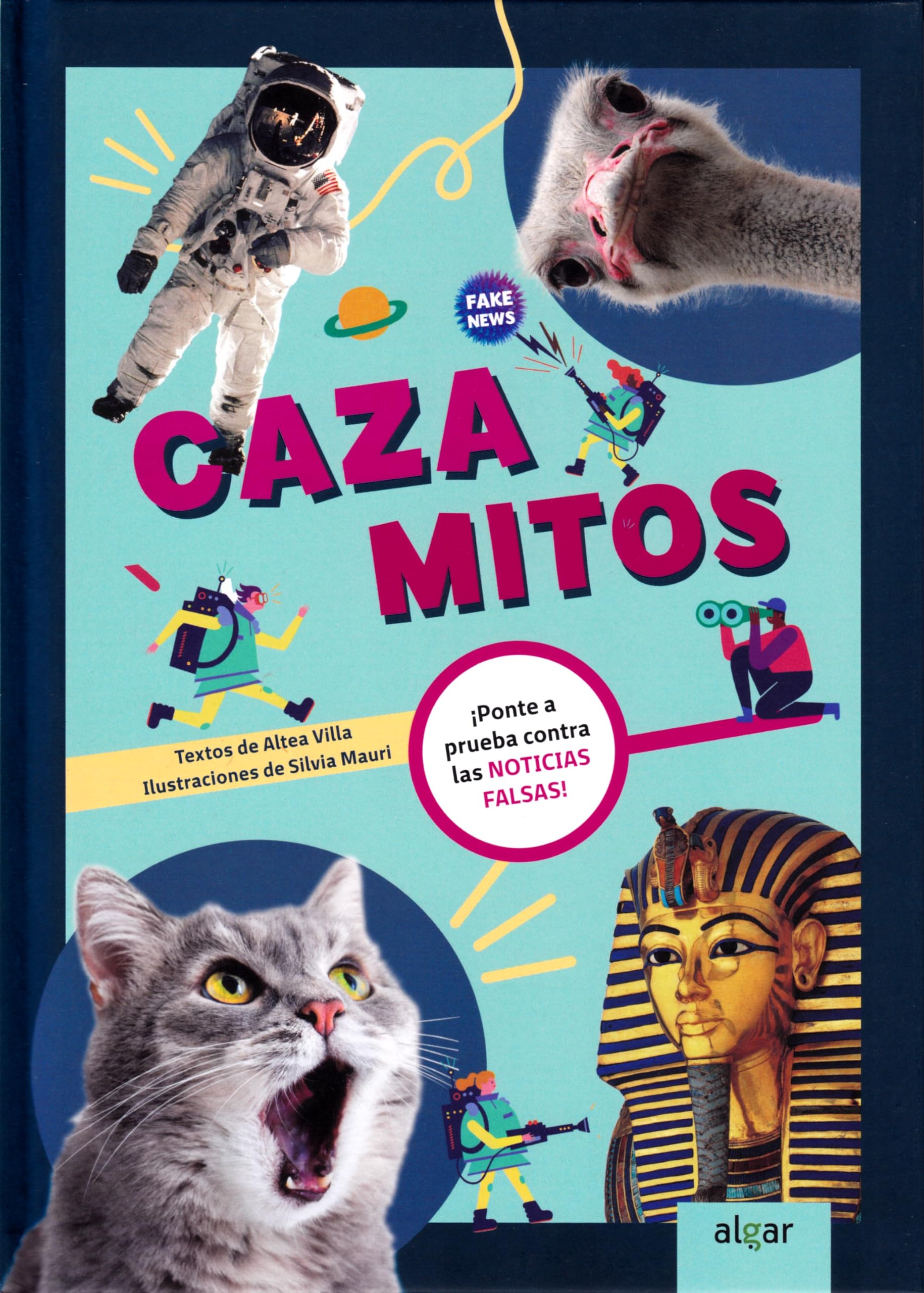 Cazamitos. ¡Ponte a prueba contra las noticias falsas! book
