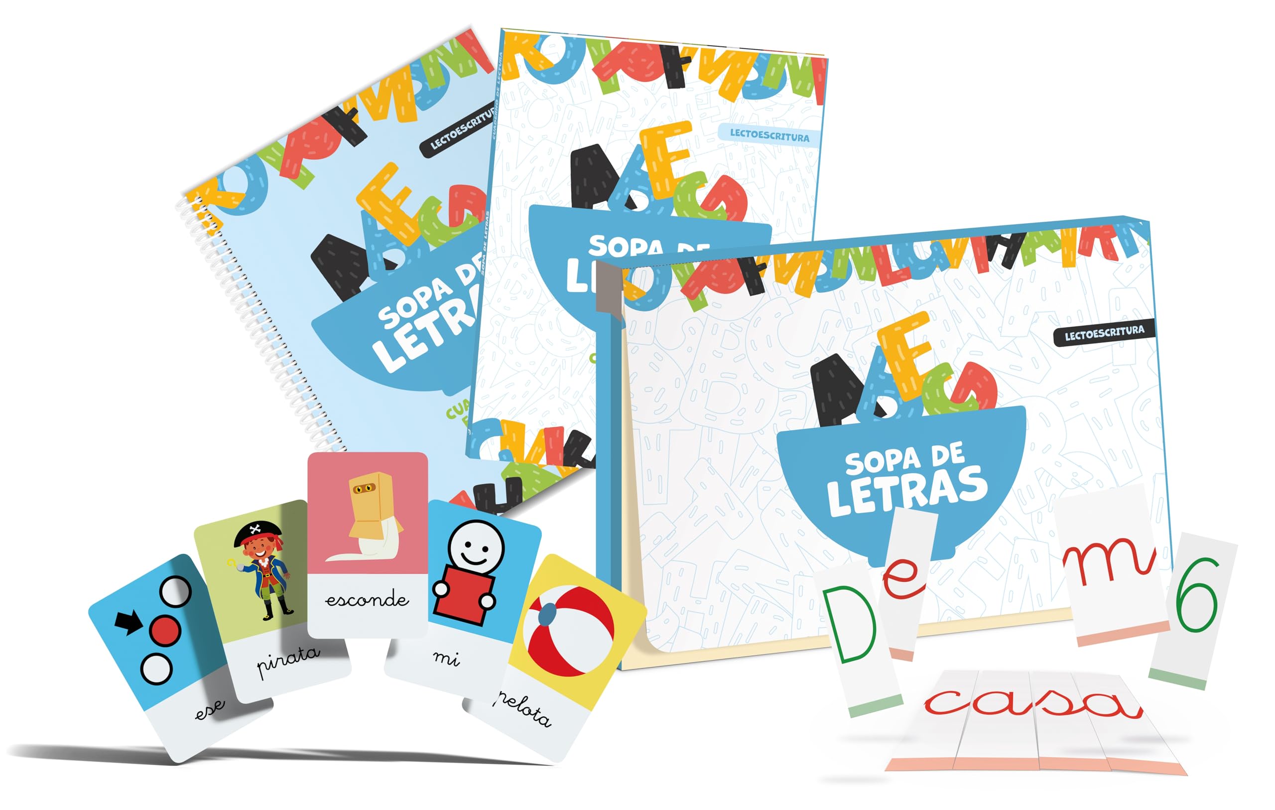 Sopa de letras. Carpeta de lectoescritura Non-fiction