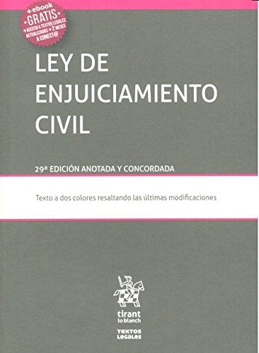 Ley de Enjuiciamiento Civil 29ª Edición 2016 book