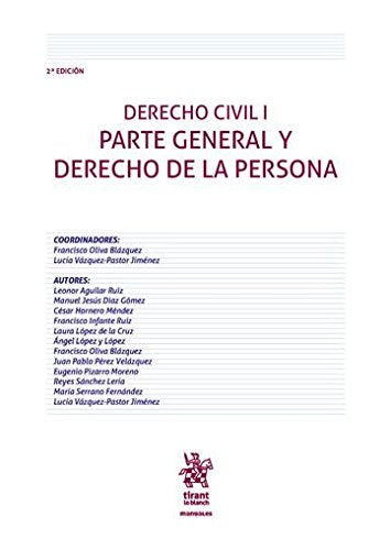 Derecho civil I parte general y derecho de la persona (Manuales de Derecho Civil y Mercantil) Law