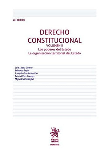 Derecho Constitucional Volumen II 10ª Edición 2016 book