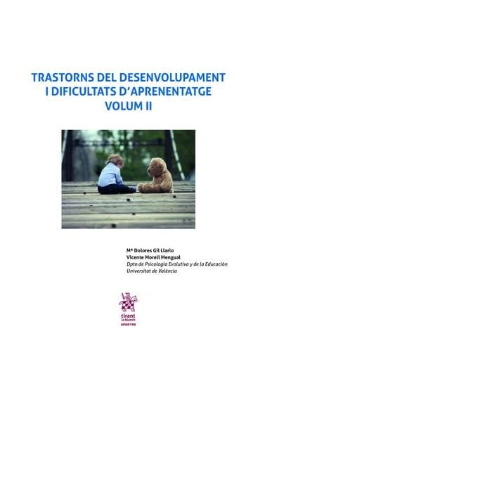 Trastorns del Desenvolupament i Dificultats D?aprenentatge Volum II (Apuntes Tirant) Books
