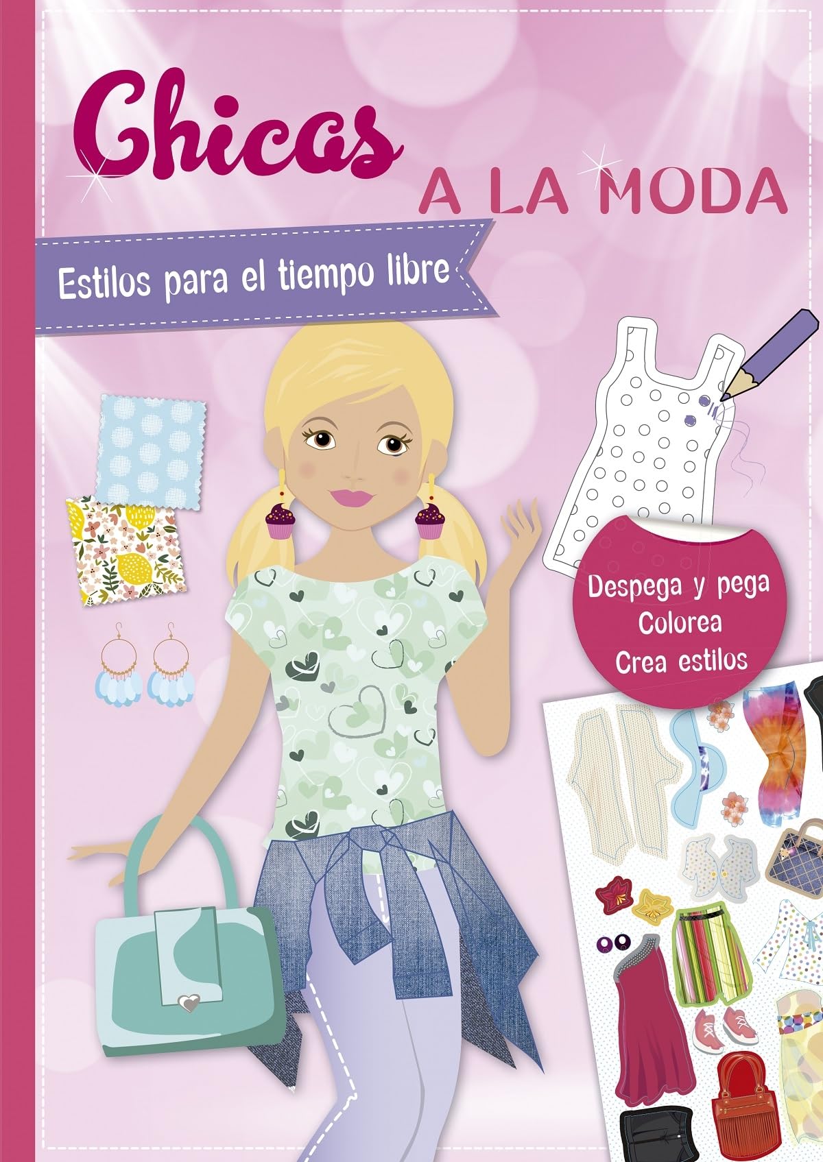 Pegatinas - Chicas a la moda. Estilos para el tiempo libre (Picarona) Tiptoi & Games