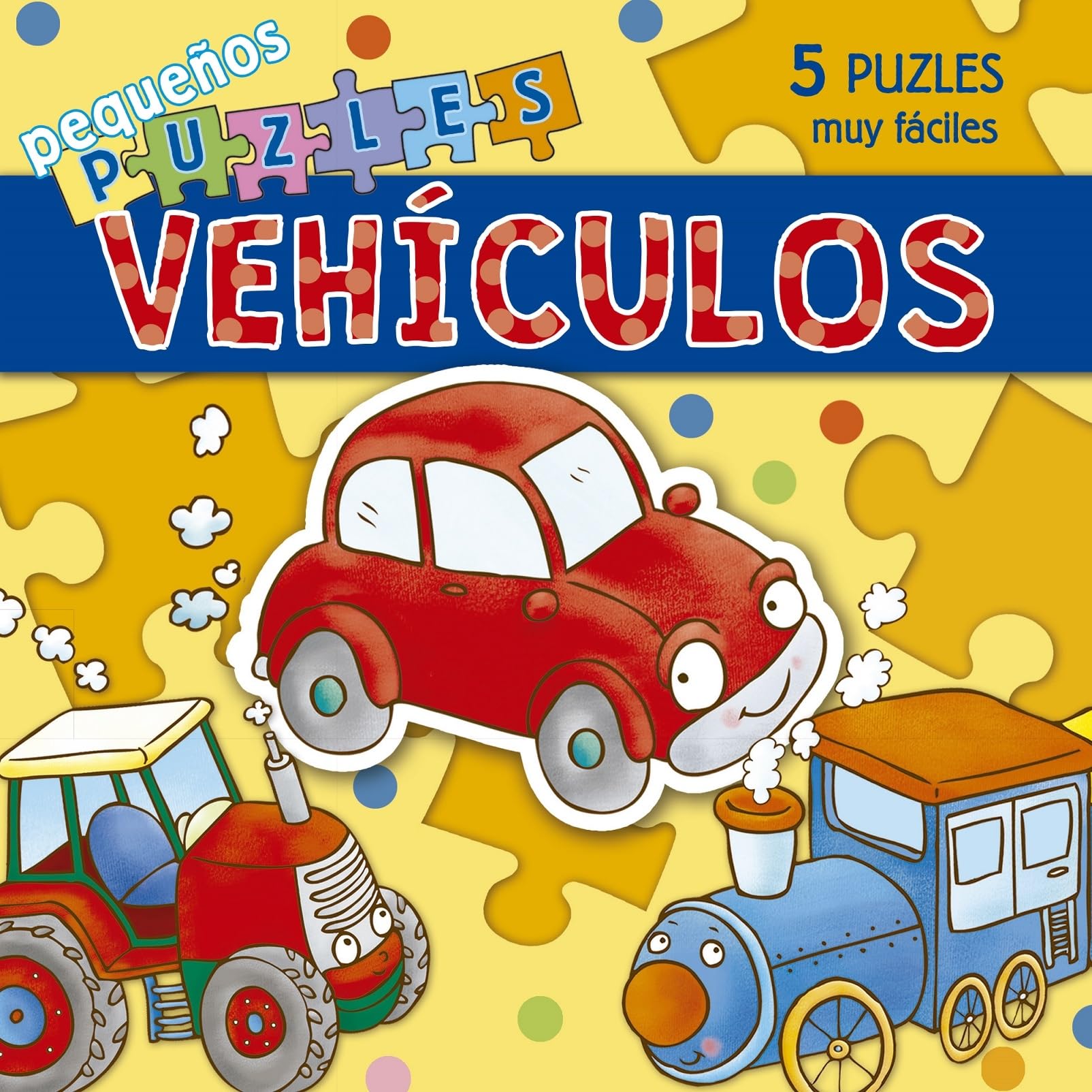Pequeños puzles vehículos / Little Puzzles Vehicles book