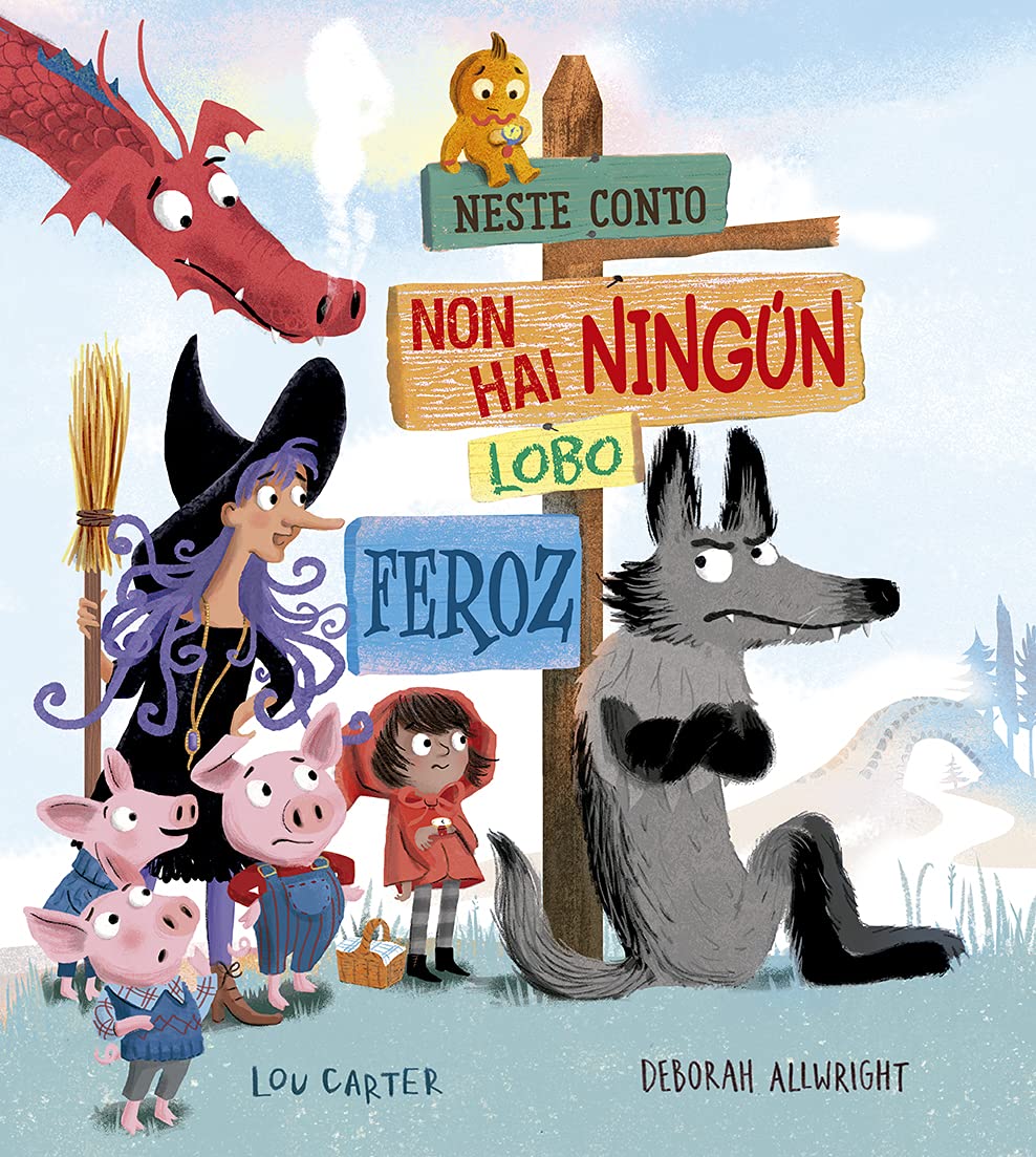 Neste conto non hai ningún lobo feroz book