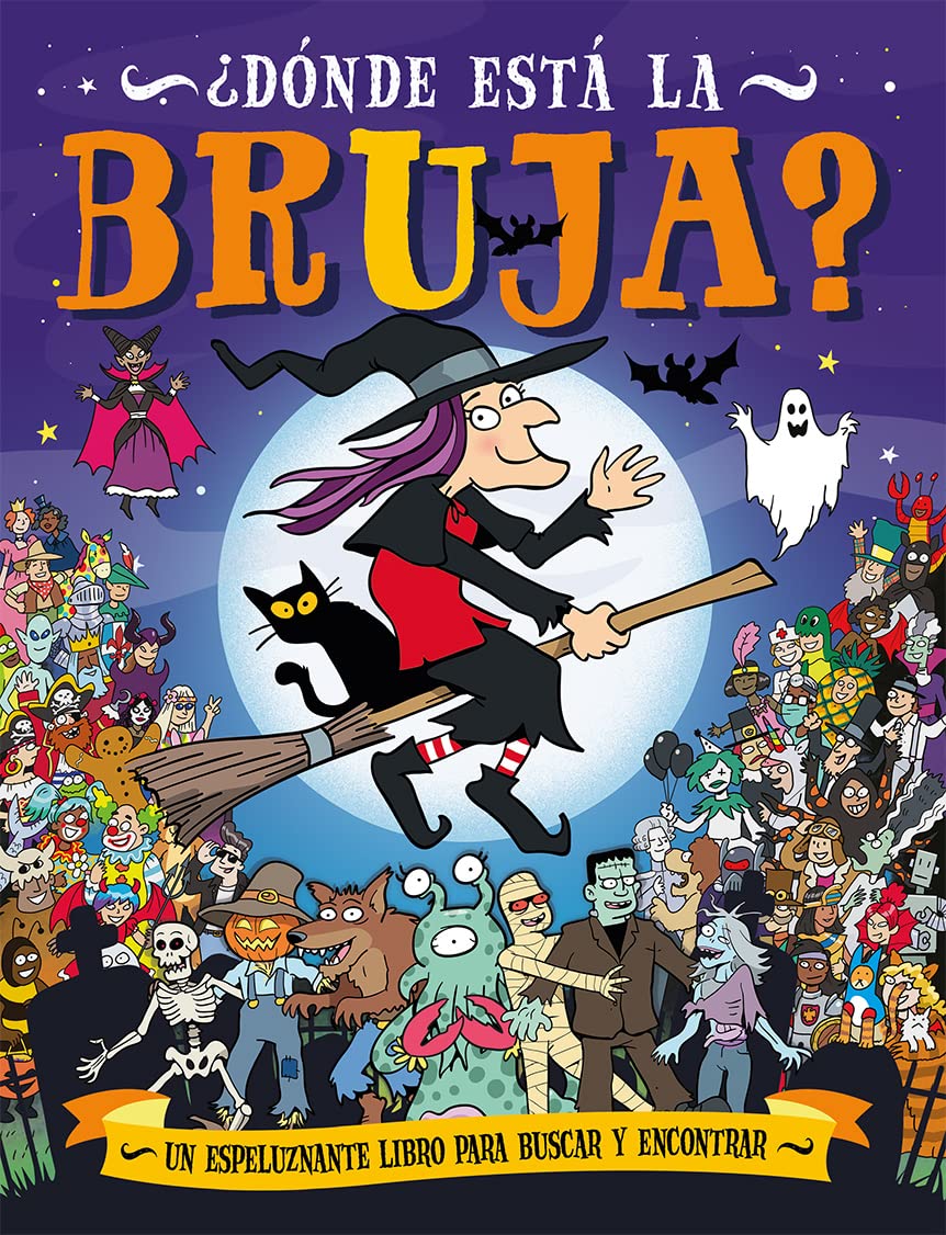 ¿Dónde está la bruja?: ¡Localiza a los que piden 'truco o trato'! (Picarona) Novels & Short Stories