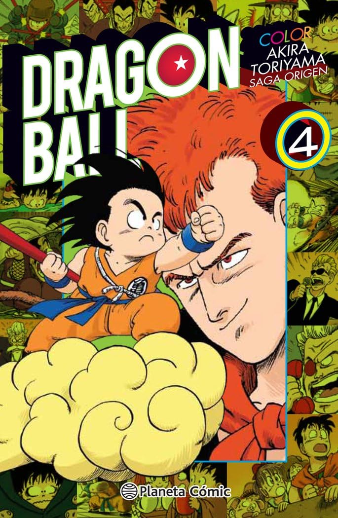 Dragon Ball color origen y Red Ribbon 4 (Manga Shonen, Band 4) Manga