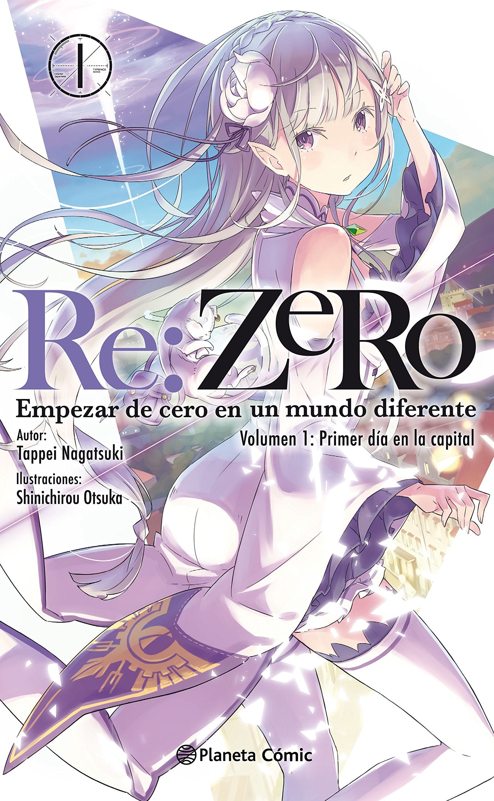 Re:zero 1, Empeza de cero en un mundo diferente : primer día en la capital: Empezar de cero en un mundo diferente. Volumen 1: Primer día en la capital (Manga Novela, Band 1) Manga