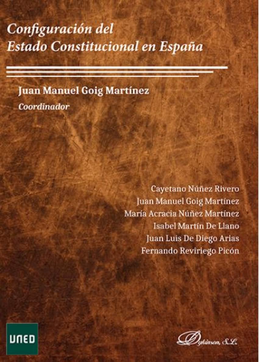 Configuración del estado constitucional en España book