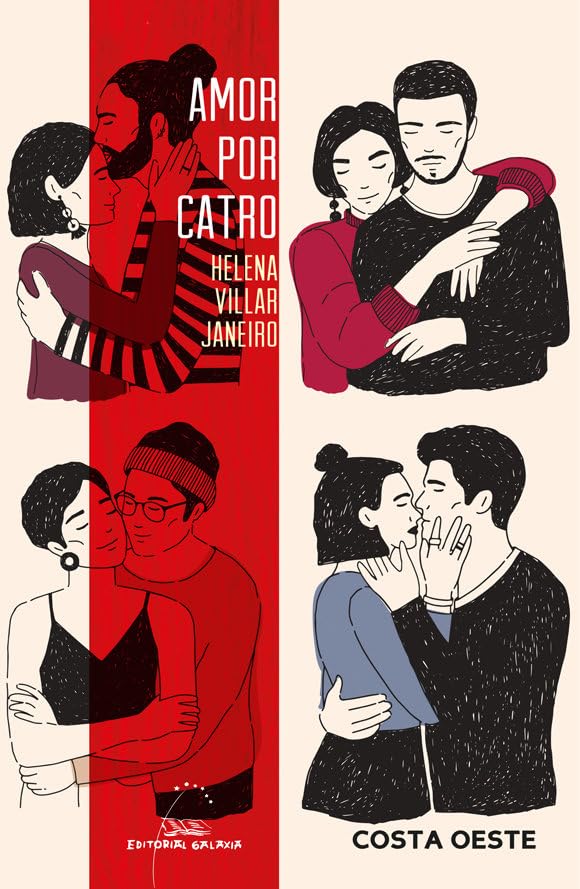 Amor por catro. Catro amores primeiros (Costa Oeste, Band 101) Contemporary literature