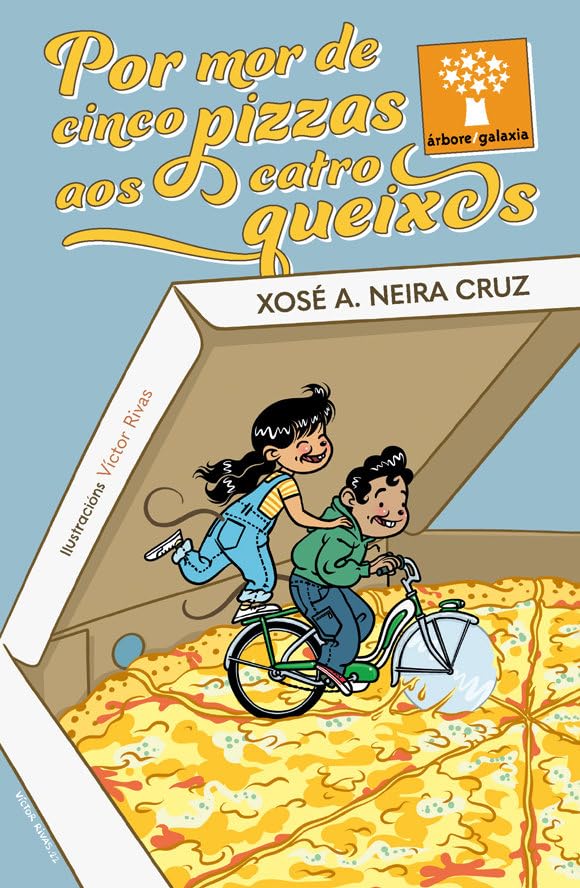 Por mor de cinco pizzas aos catro queixos (Árbore, Band 251) Children's books