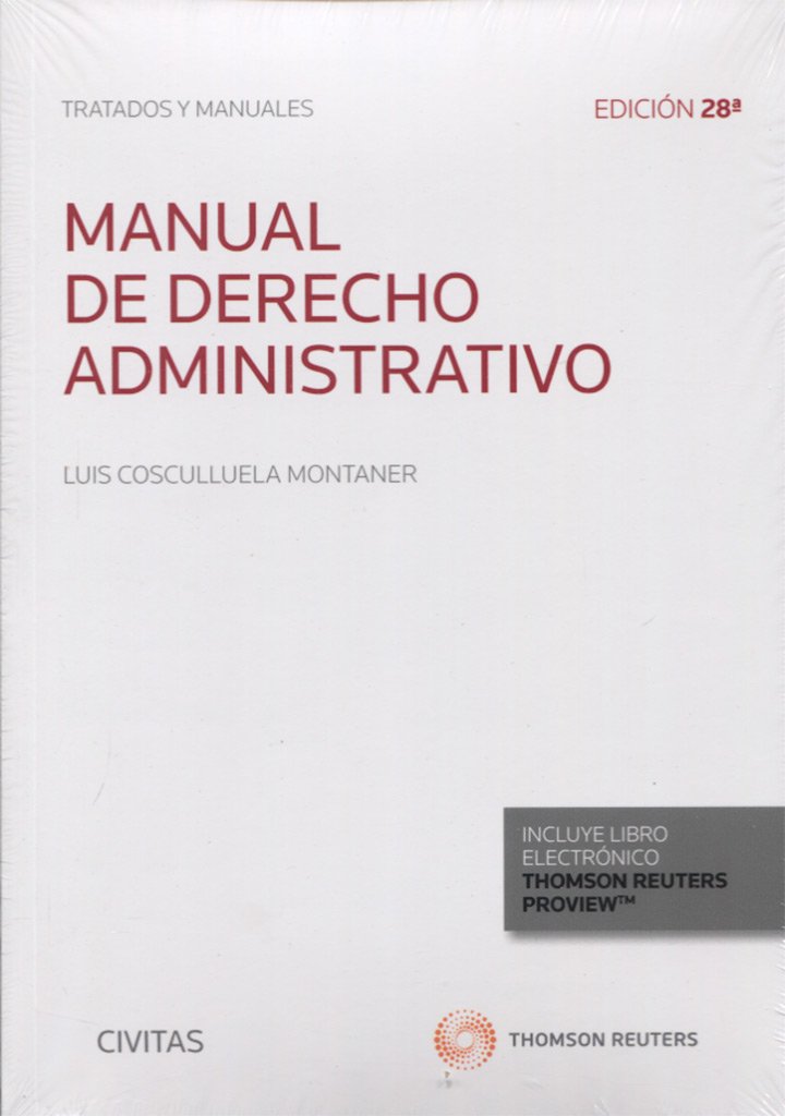 MANUAL DE DERECHO ADMINISTRATIVO 2017 Law