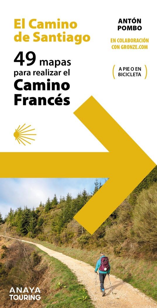 El Camino de Santiago. 49 Mapas para realizar el Camino Francés (Mapa Touring) Leisure, Home & Garden