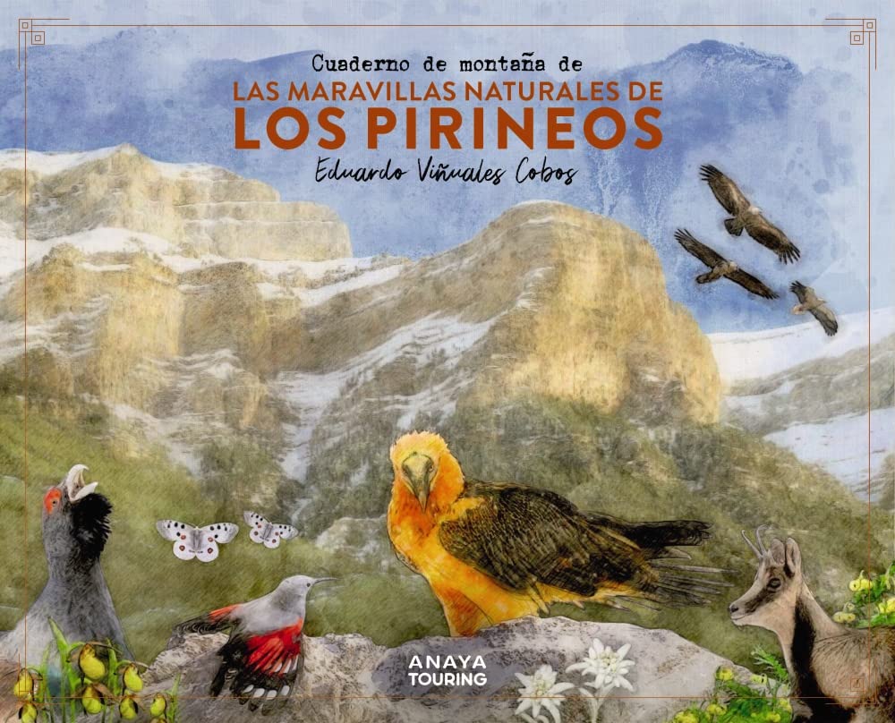 Cuaderno de montaña de las maravillas naturales de los Pirineos book