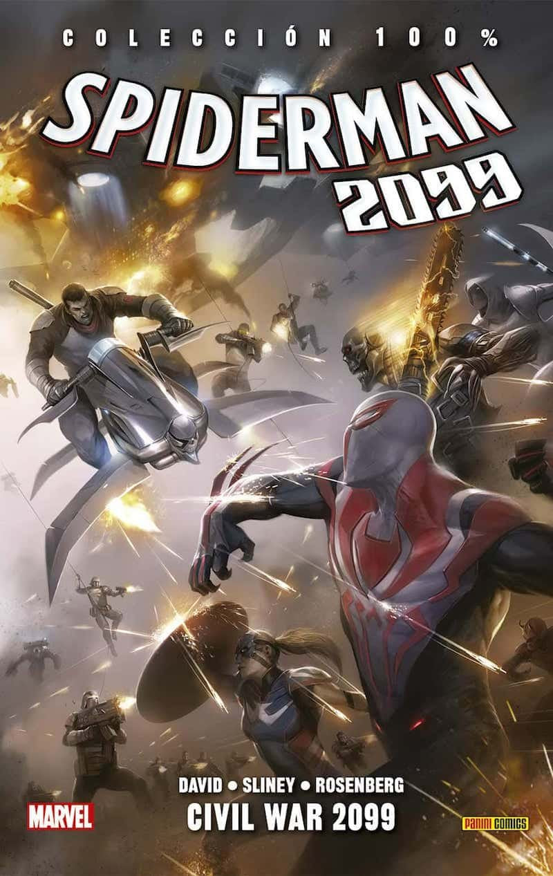 Colección 100% Spiderman 2099 5. Civil War 2099: CIVIL WAR 2099 book