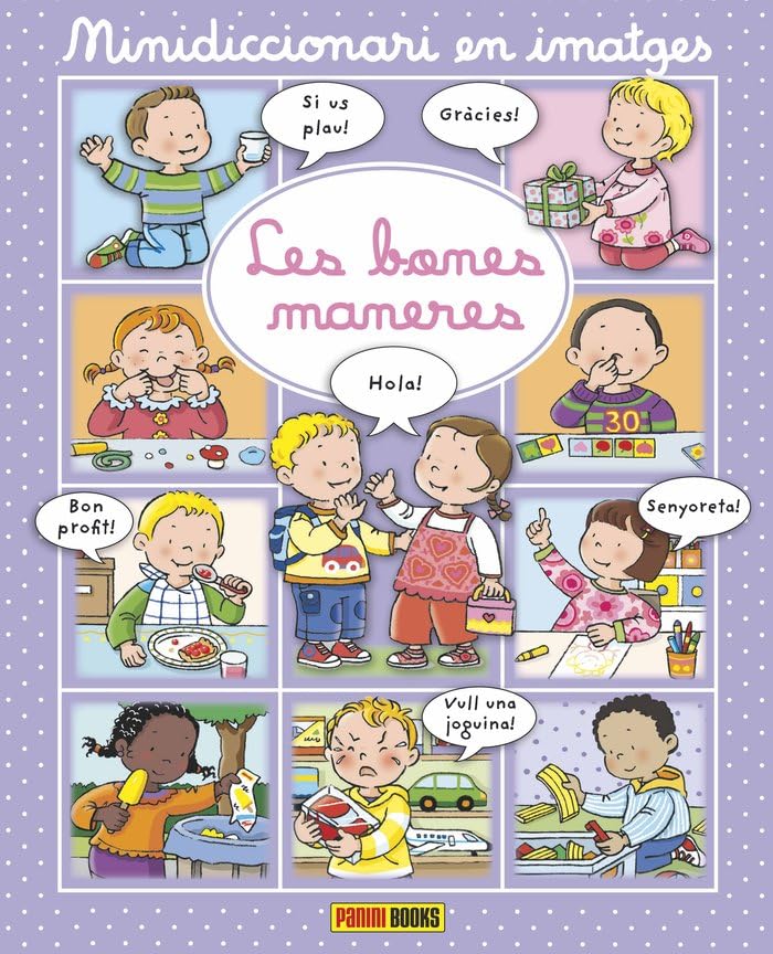 MINIDICCIONARI EN IMATGES, LES BONES MANERES book