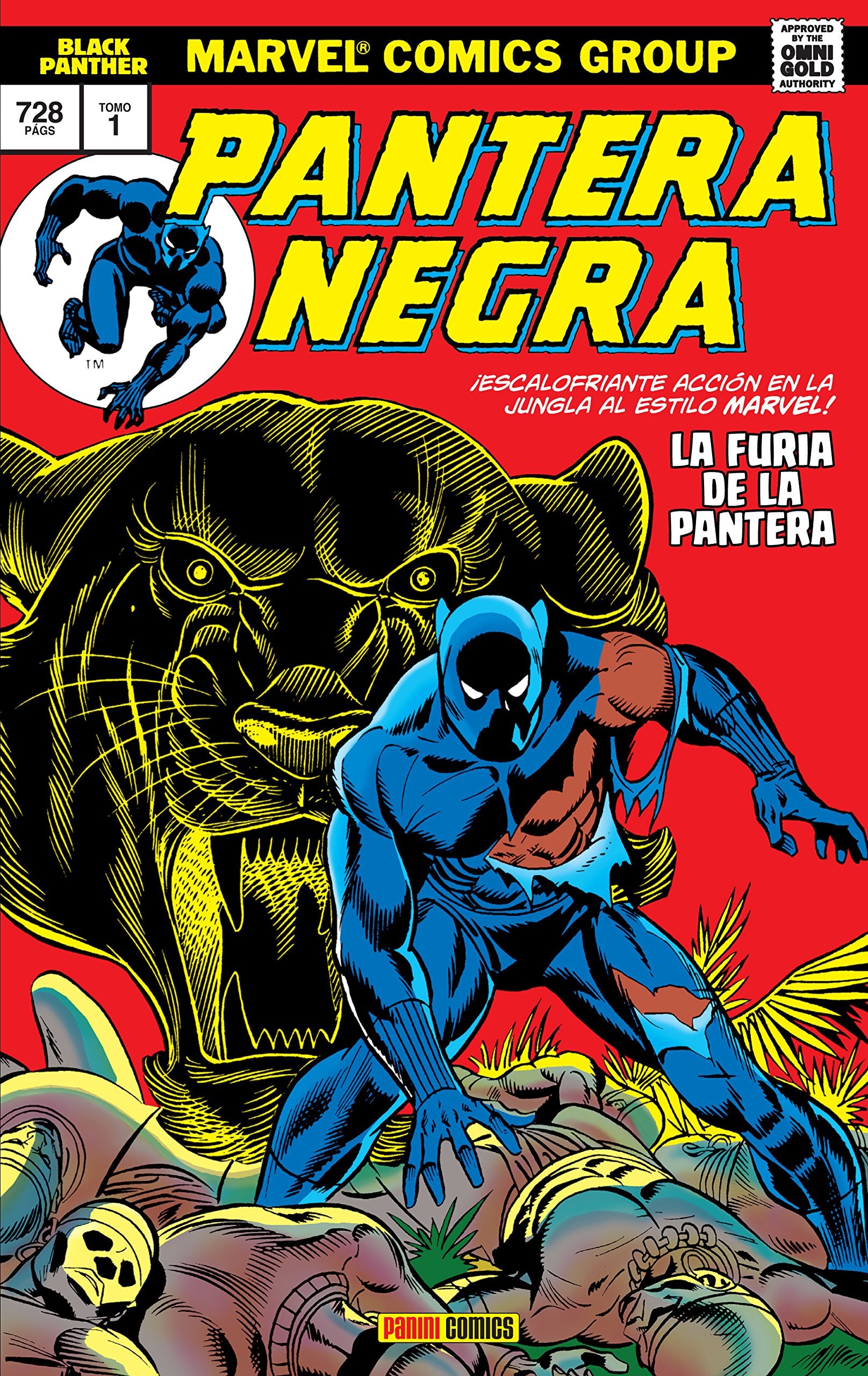 PANTERA NEGRA 01: LA FURIA DE LA PANTERA (MARVEL OMNIBUS) Superheroes