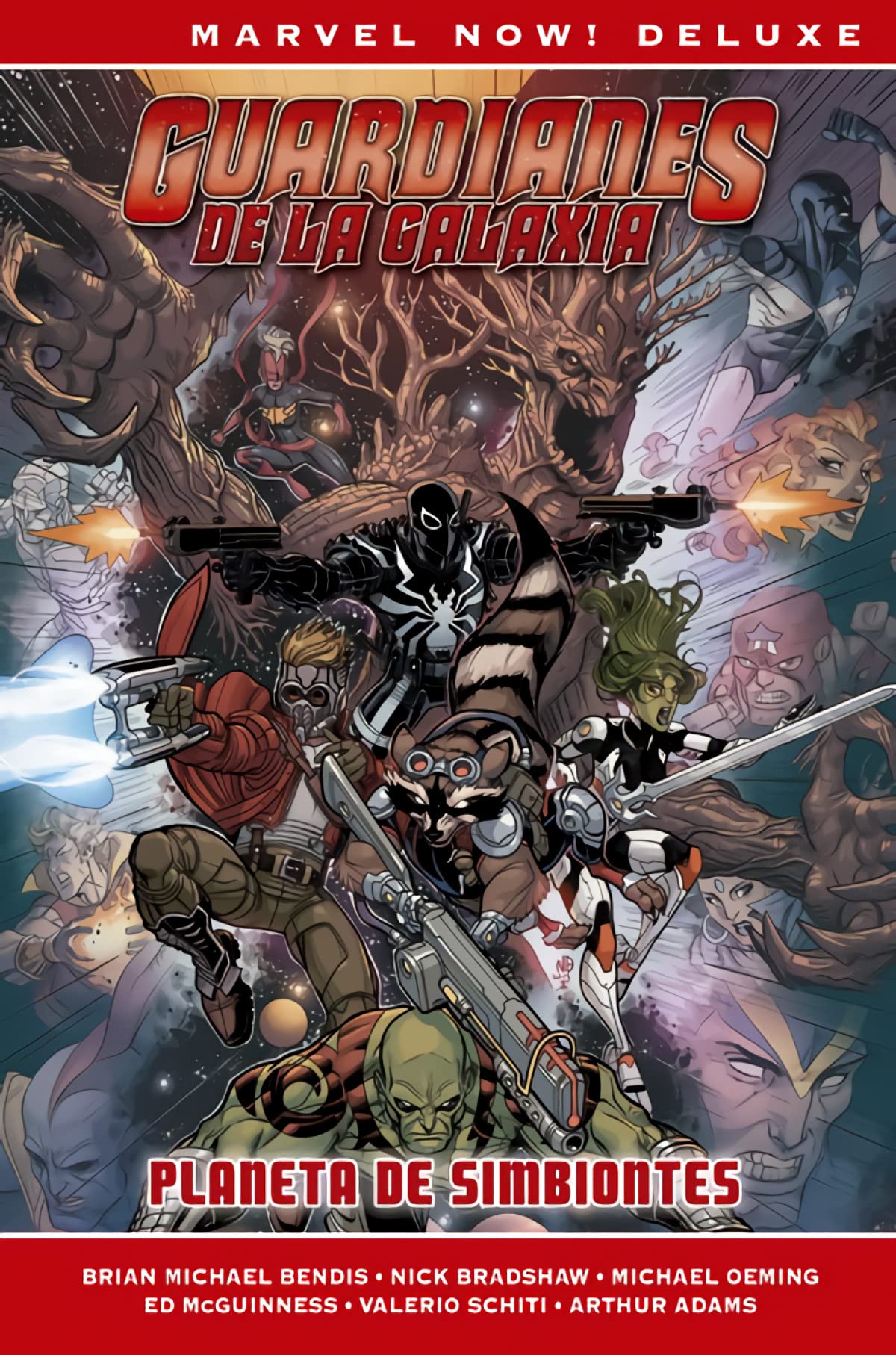 Marvel Now! Deluxe Guardianes De La Galaxia De Brian M.Bendis 2. Planeta De Simbiontes: Planeta de Simbiontes Superheroes