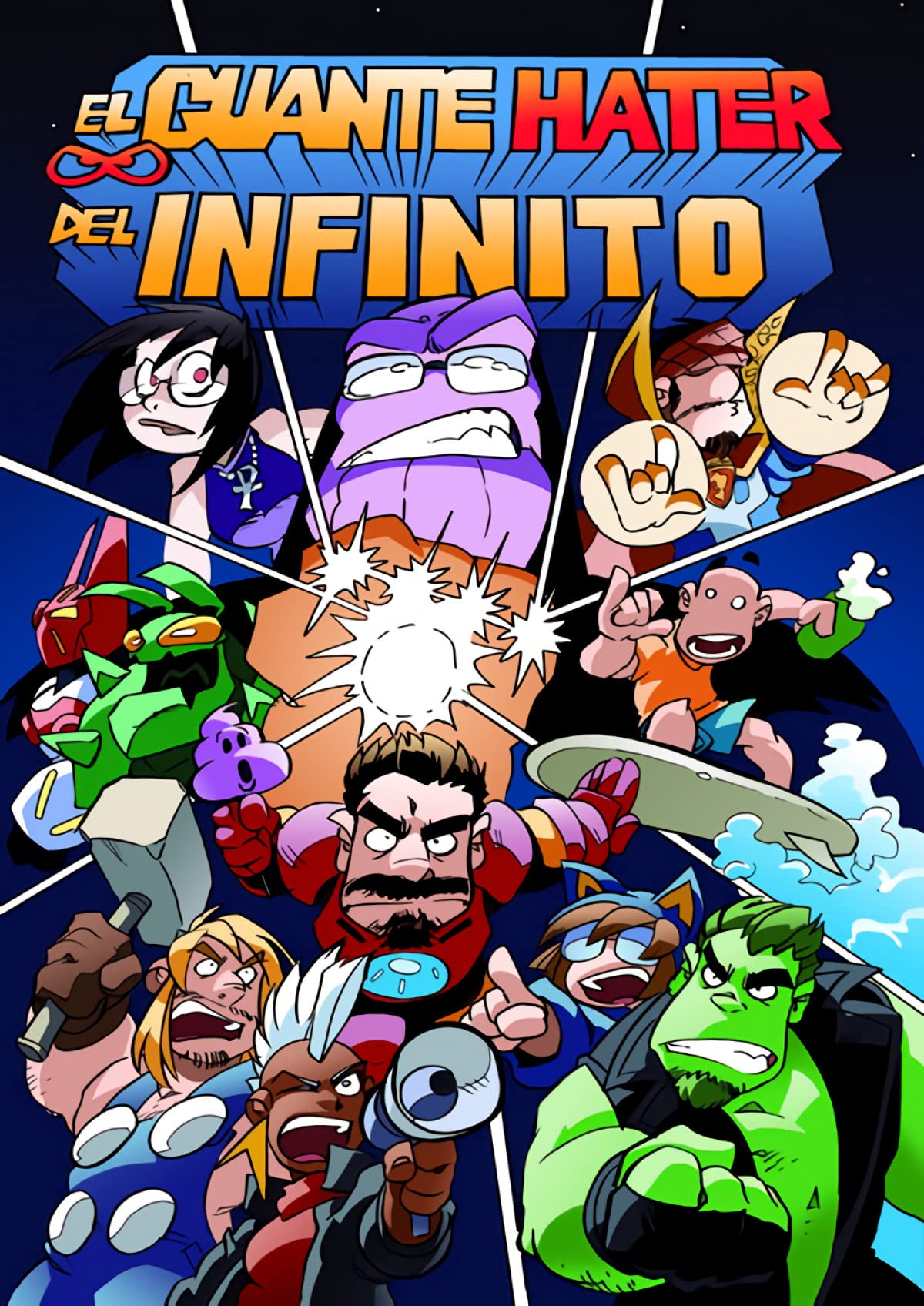 EL GUANTE HATER DEL INFINITO book