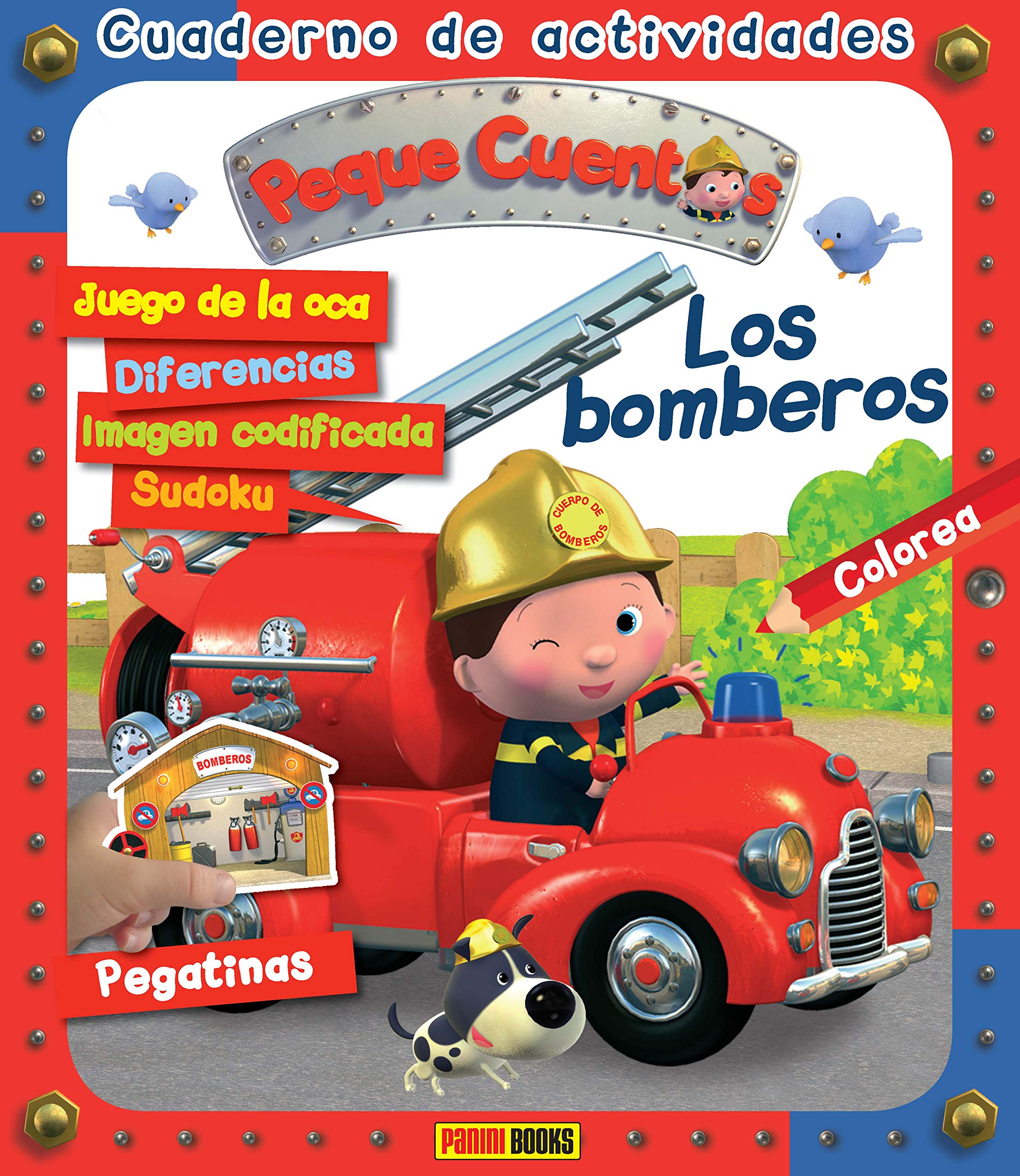 CUADERNO DE ACTIVIDADES. PEQUE CUENTOS LOS BOMBEROS Tiptoi & Games