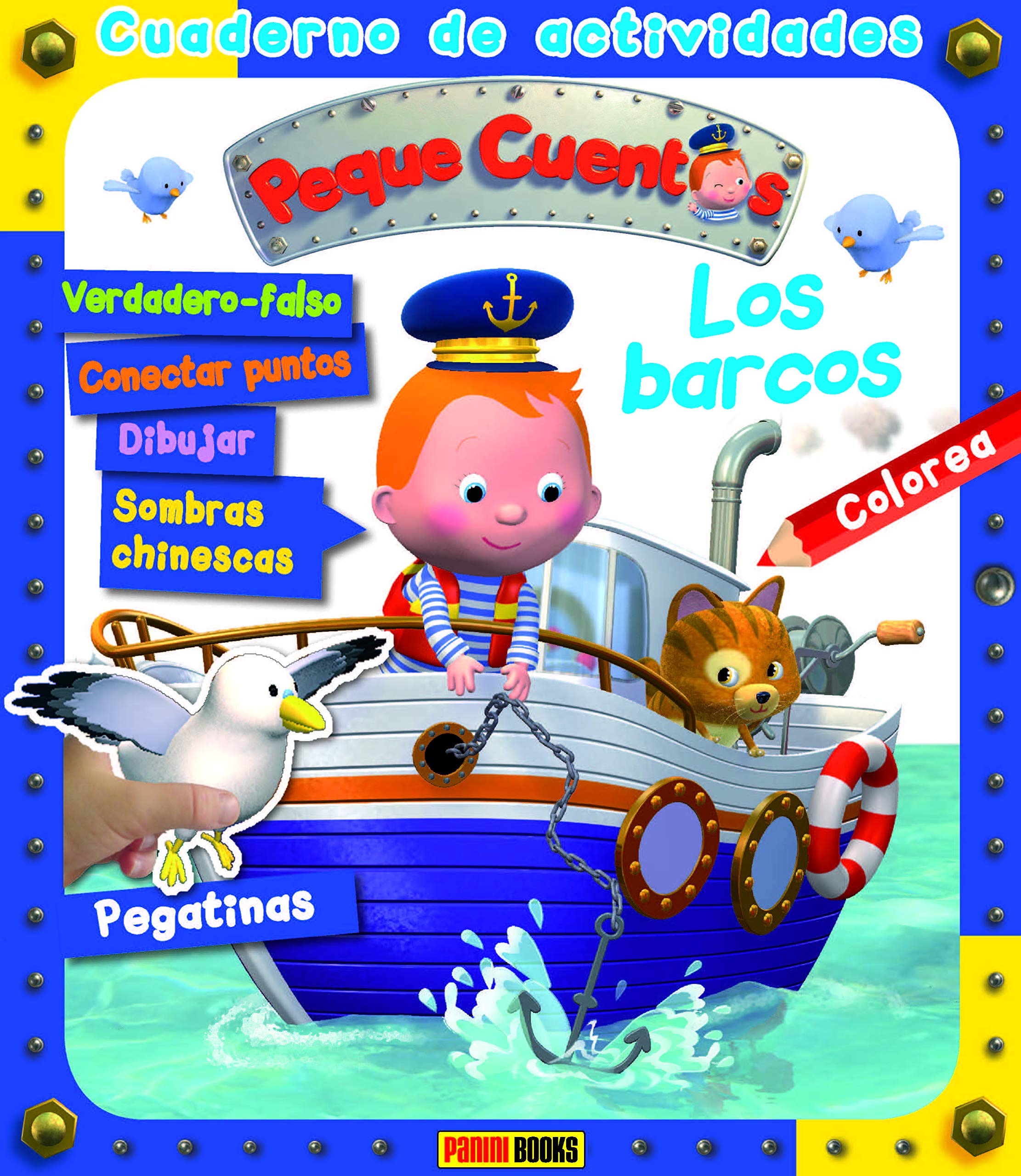 CUADERNO DE ACTIVIDADES. PEQUE CUENTOS LOS BARCOS Tiptoi & Games