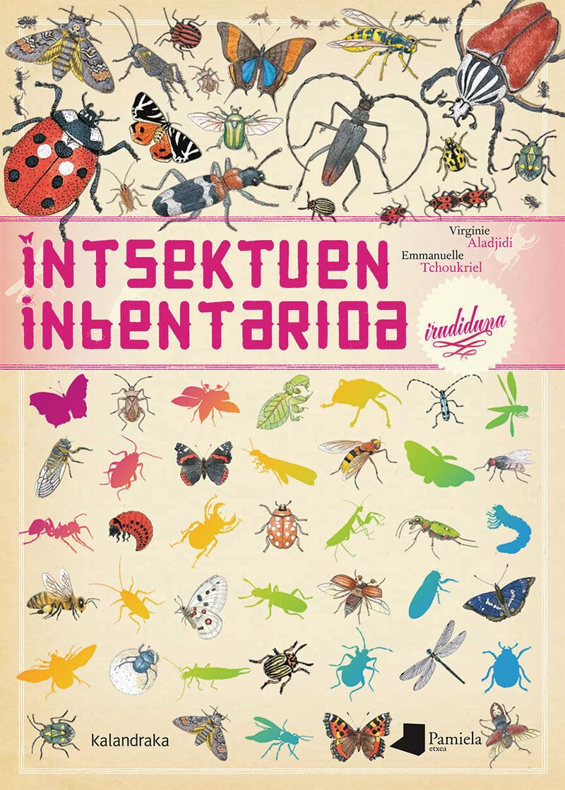 Intsektuen inbentarioa irudiduna (Tamaina Handia) Children's books