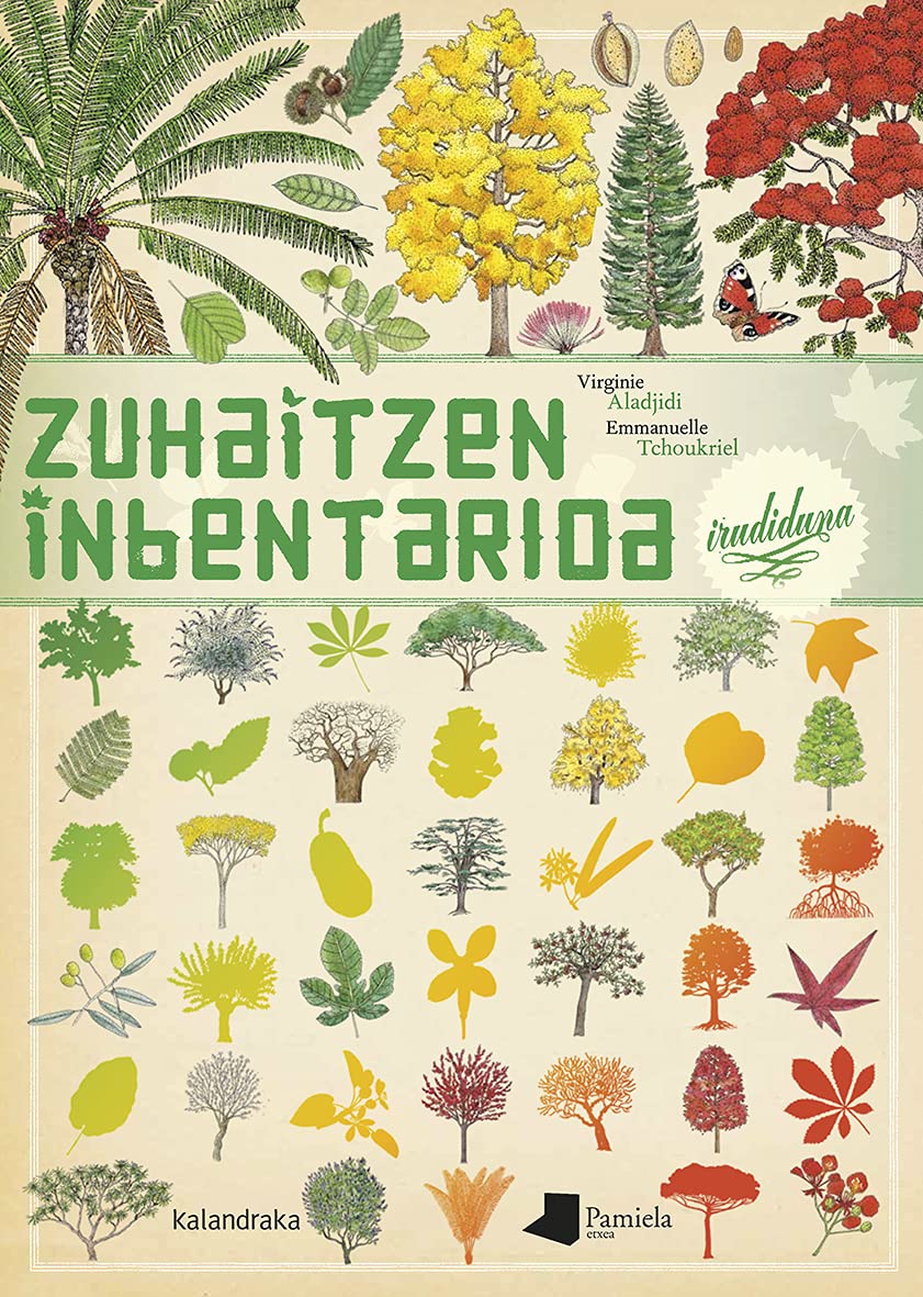 Zuhaitzen inbentarioa irudiduna (Tamaina Handia) Children's books