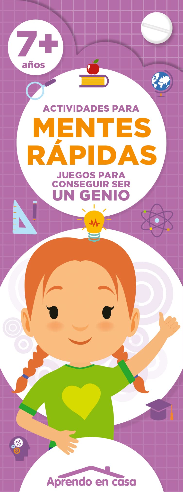 ACTIVIDADES PARA MENTES RAPIDAS + 7AÑOS (APRENDO EN CASA ACTIVIDADES PARA MENTES RAPIDAS) Non-fiction