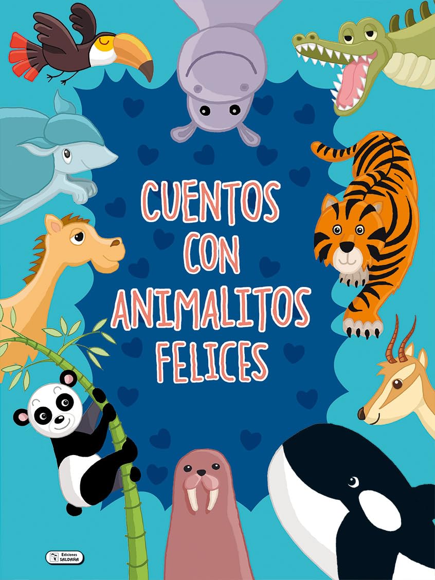 -cuentos-con-animales-felices-libro-original-- book
