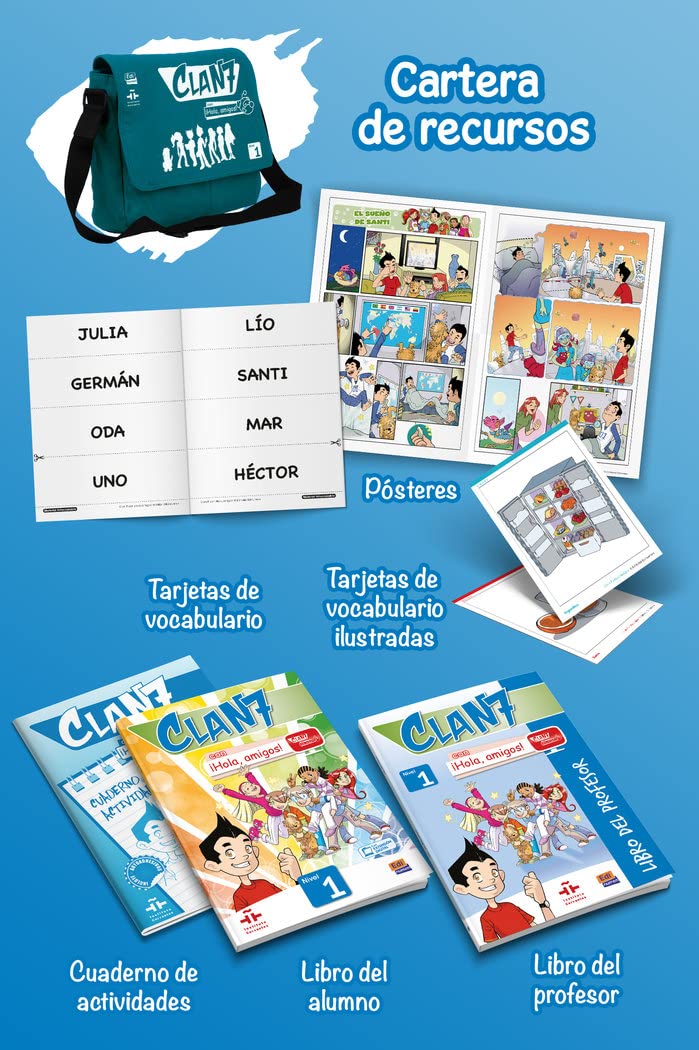 Clan 7 Inicial: Cartera de recursos par el profesor book