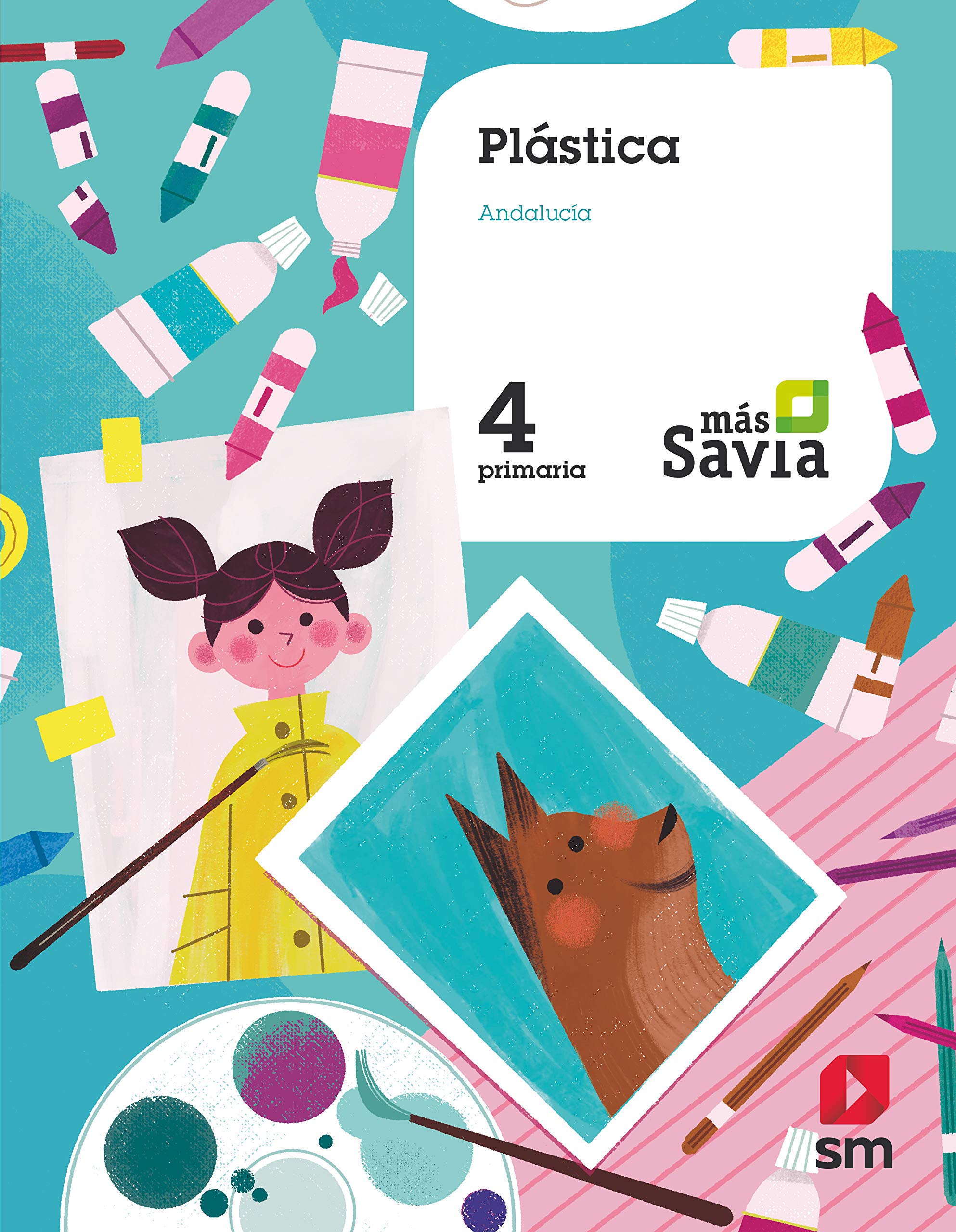 Plástica. 4 Primaria. Mas Savia. Andalucía Non-fiction