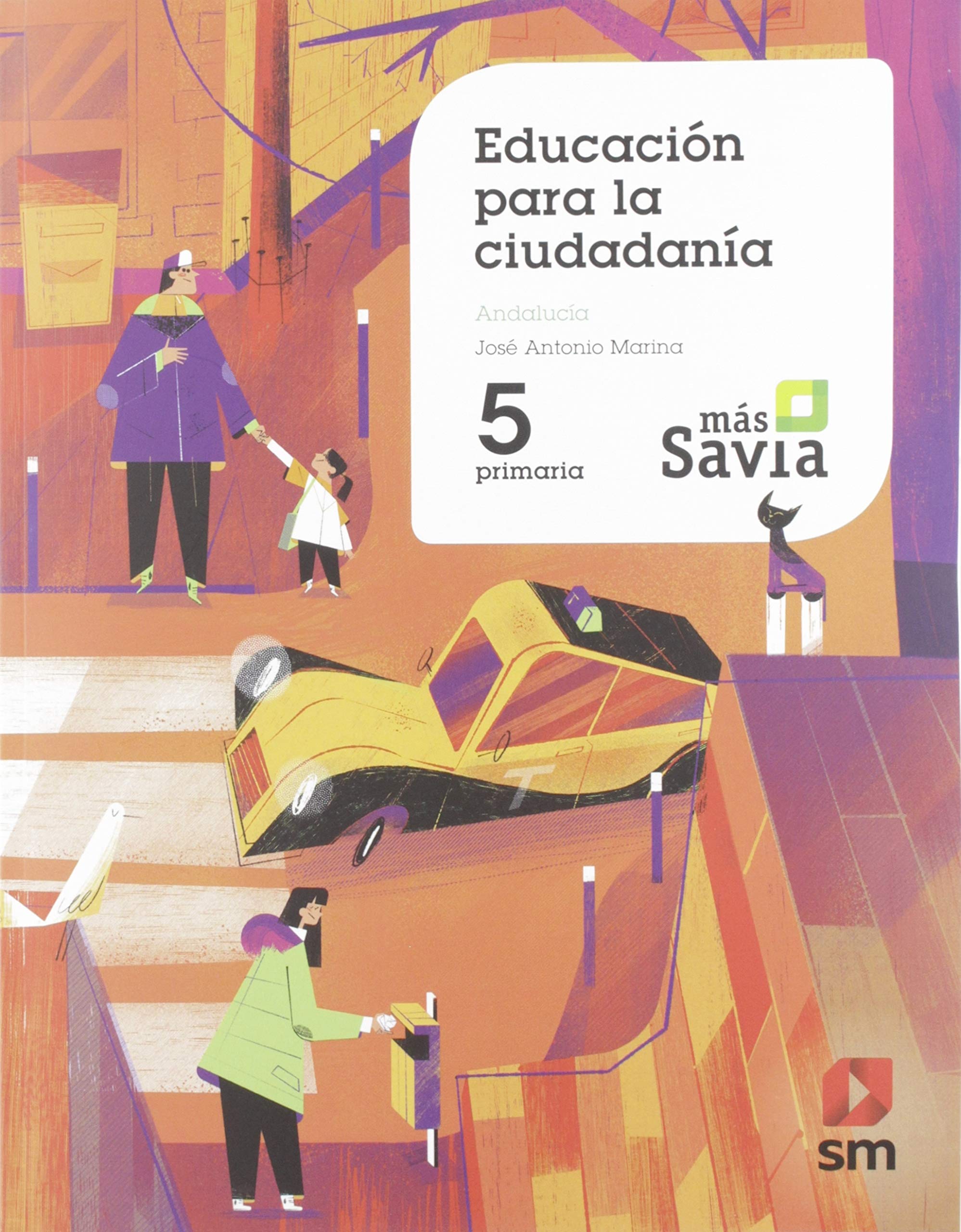 Educación para la ciudadanía. 5 Primaria. Más Savia. Andalucía book