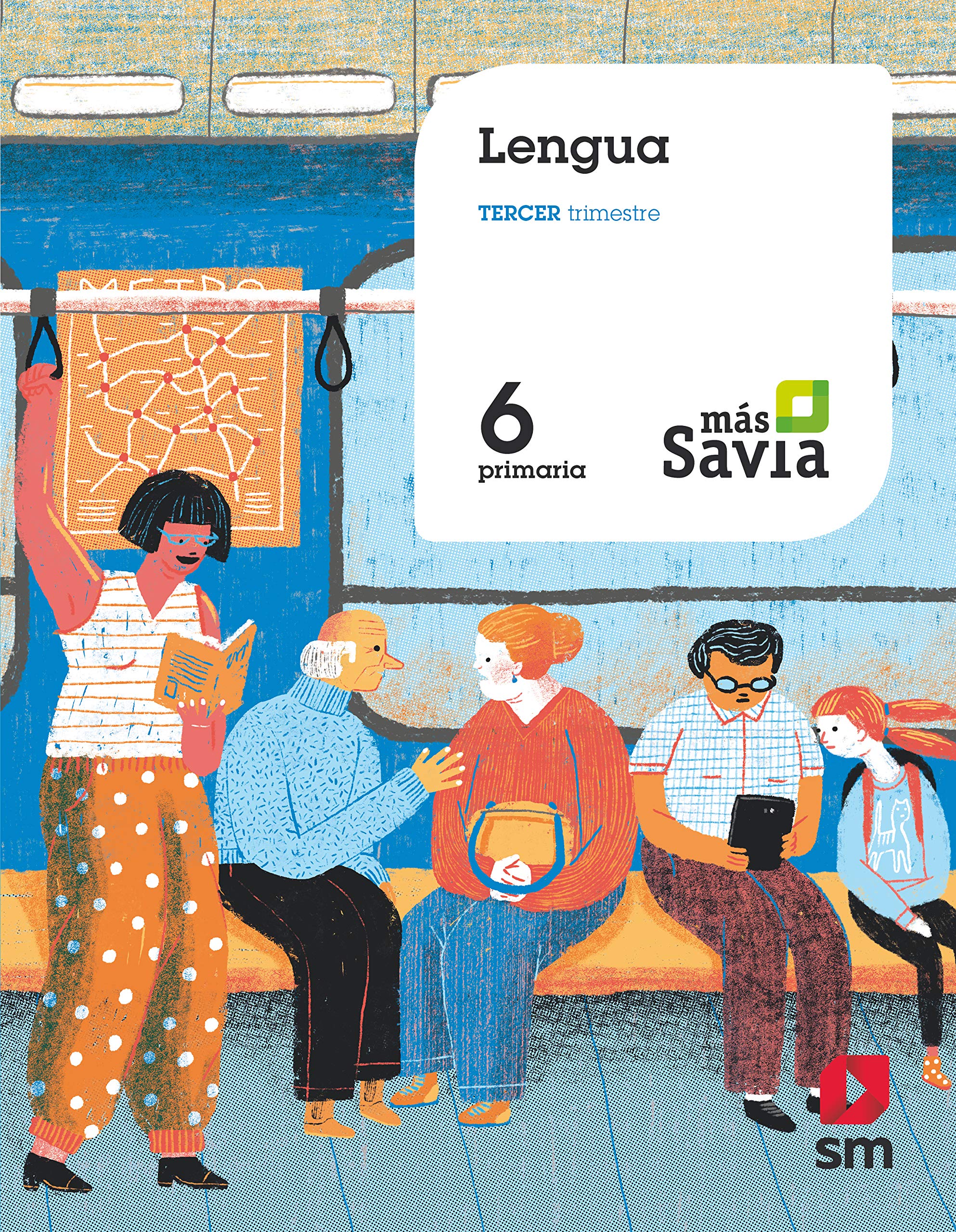 Lengua. 6 Primaria. Mas Savia book