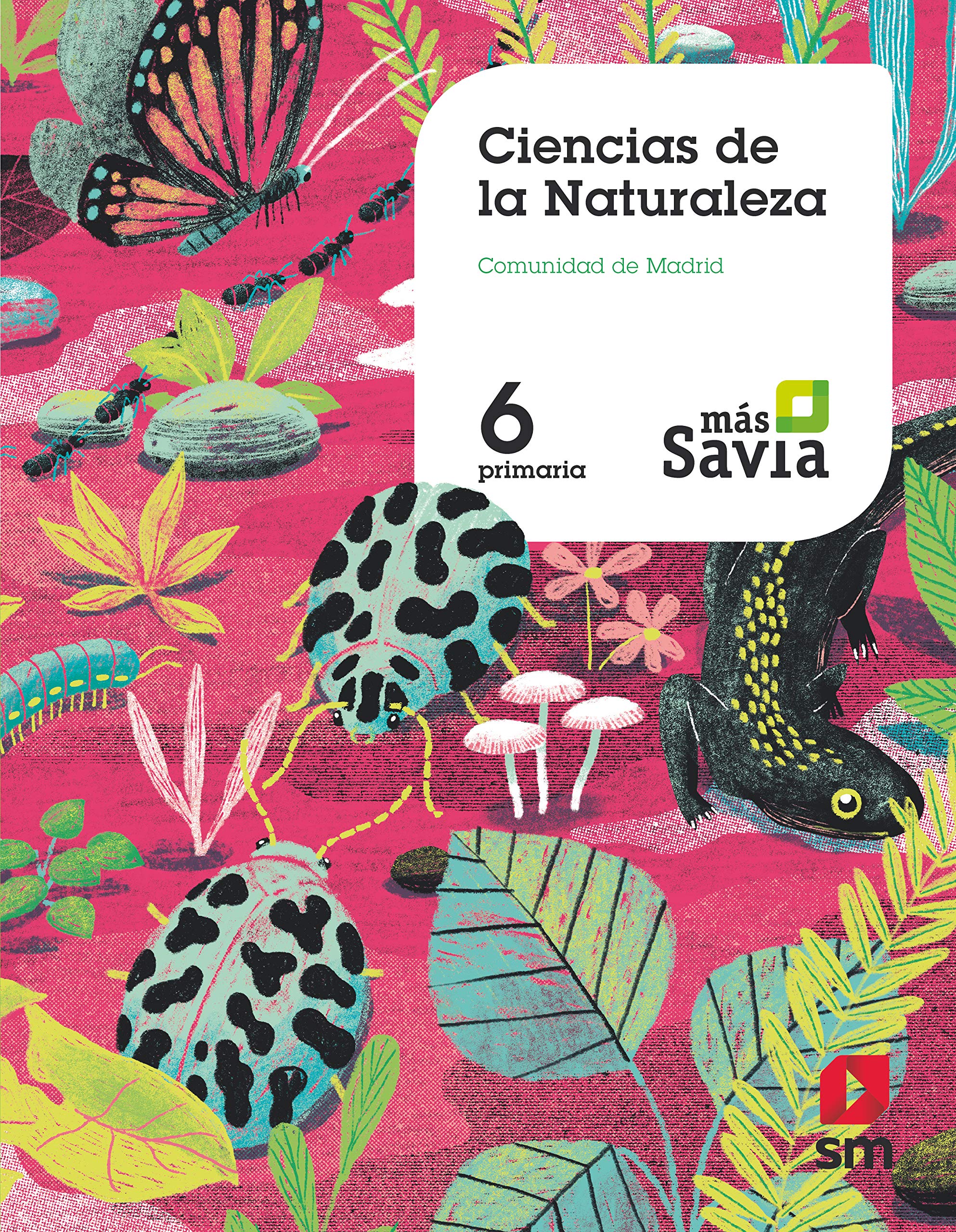 Ciencias de la naturaleza. 6 Primaria. Más Savia. Madrid Non-fiction