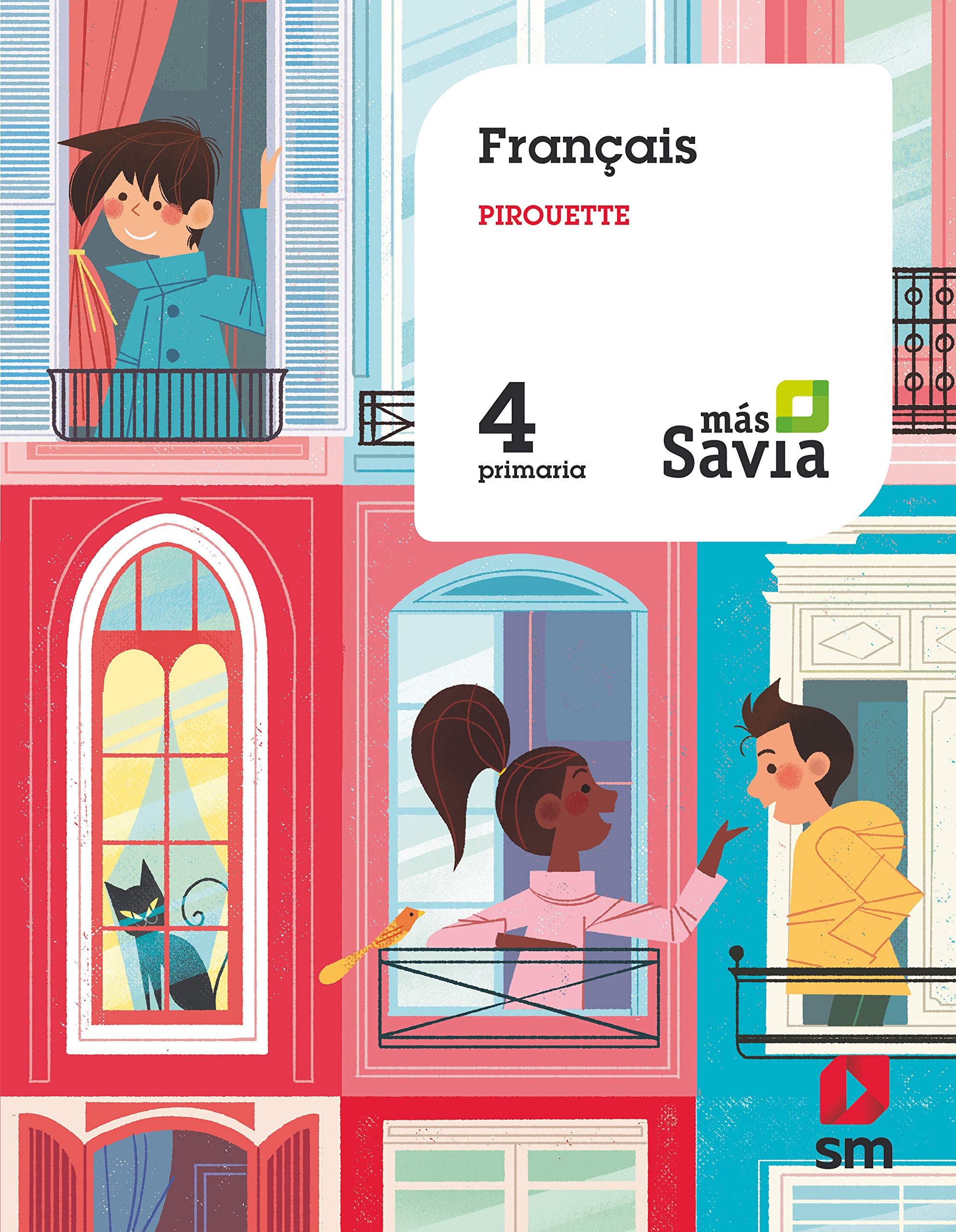 Francés Pirouette. 4 Primaria. Más Savia book