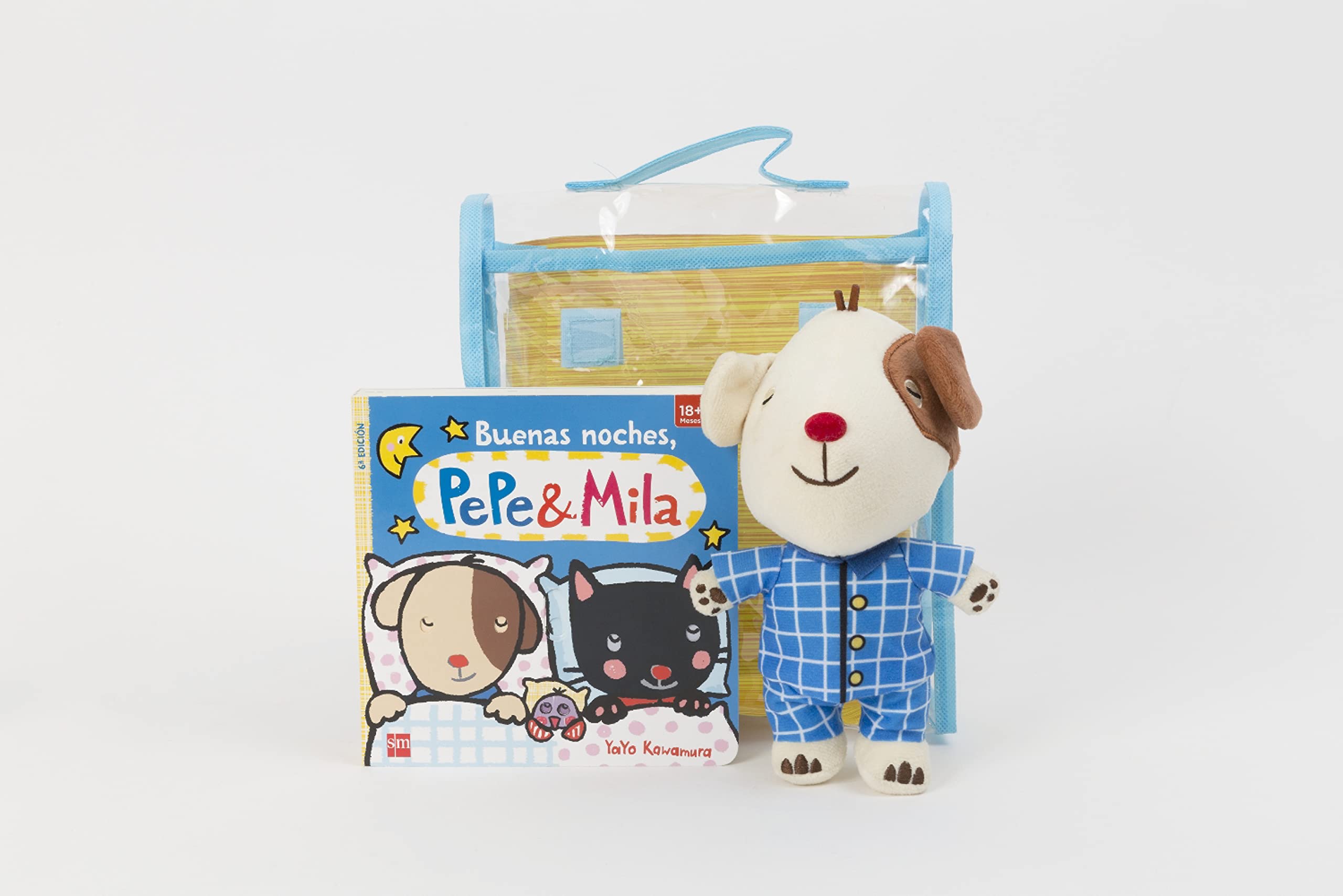 Pack de Buenas noches, Pepe & Mila (con muñeco de Pepe en pijama) book