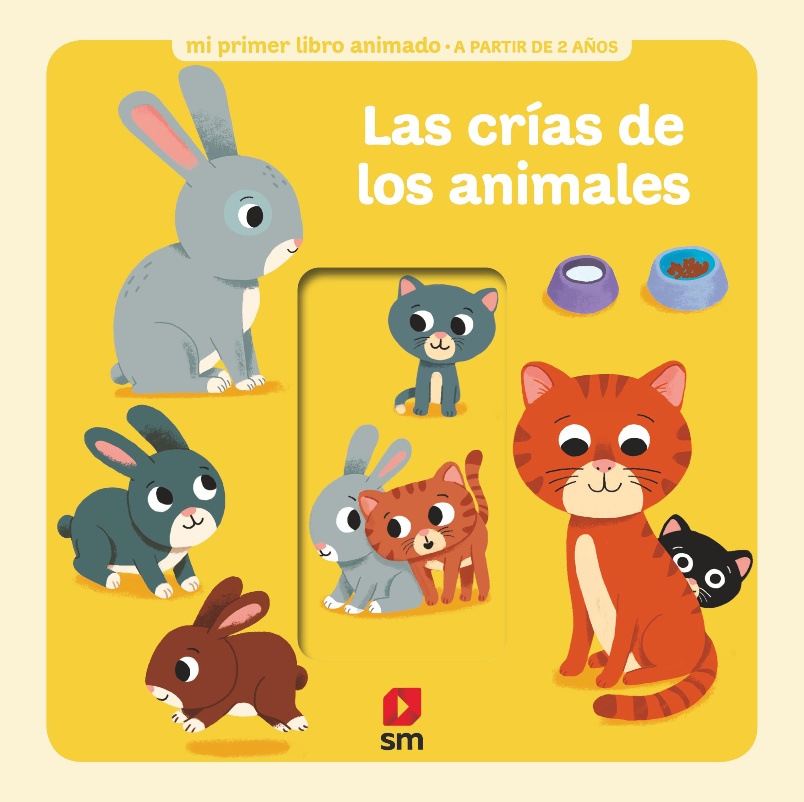 Las crías de los animales (Mi primer libro animado) Non-fiction