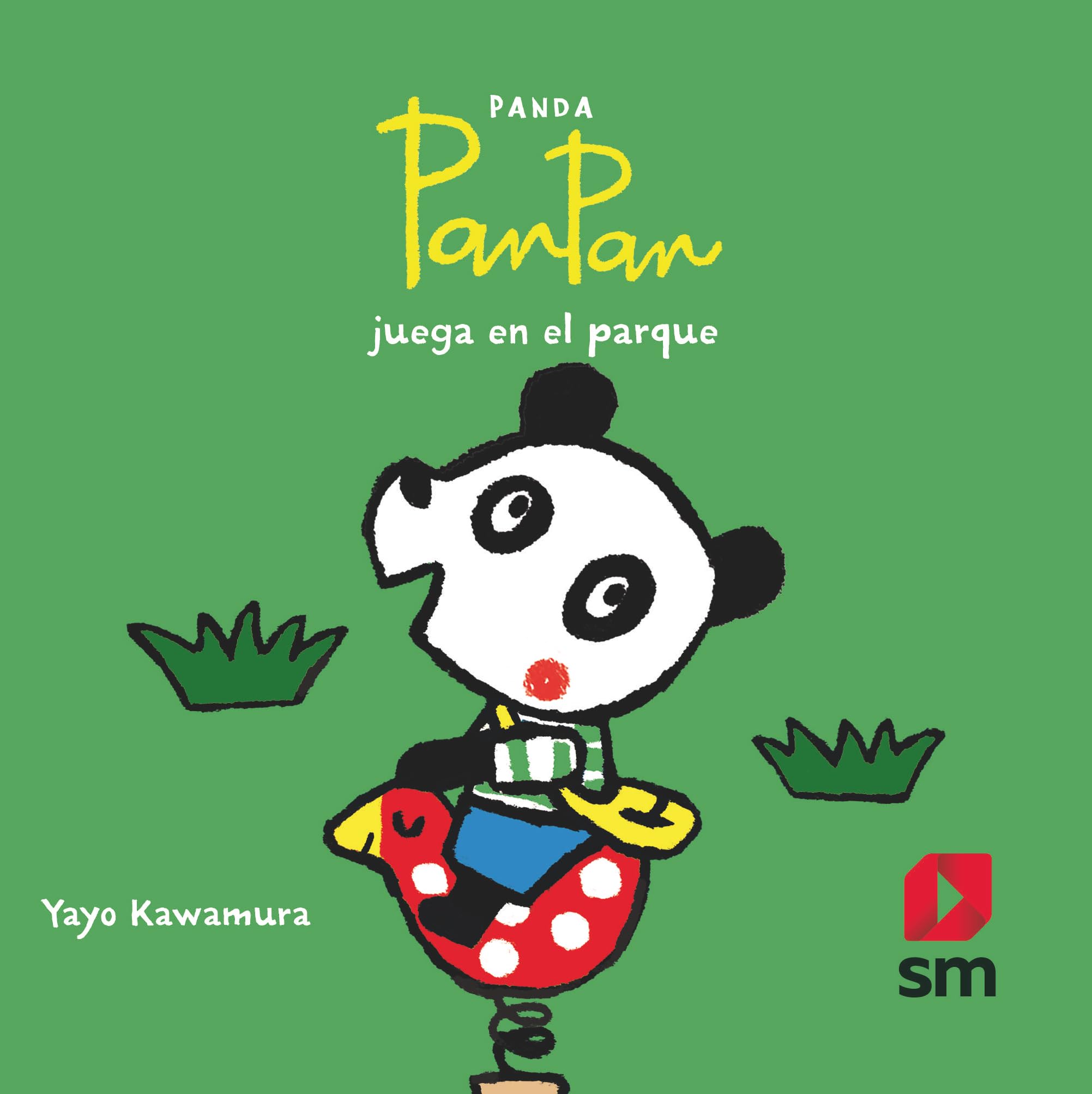 Panda PanPan juega en el parque book
