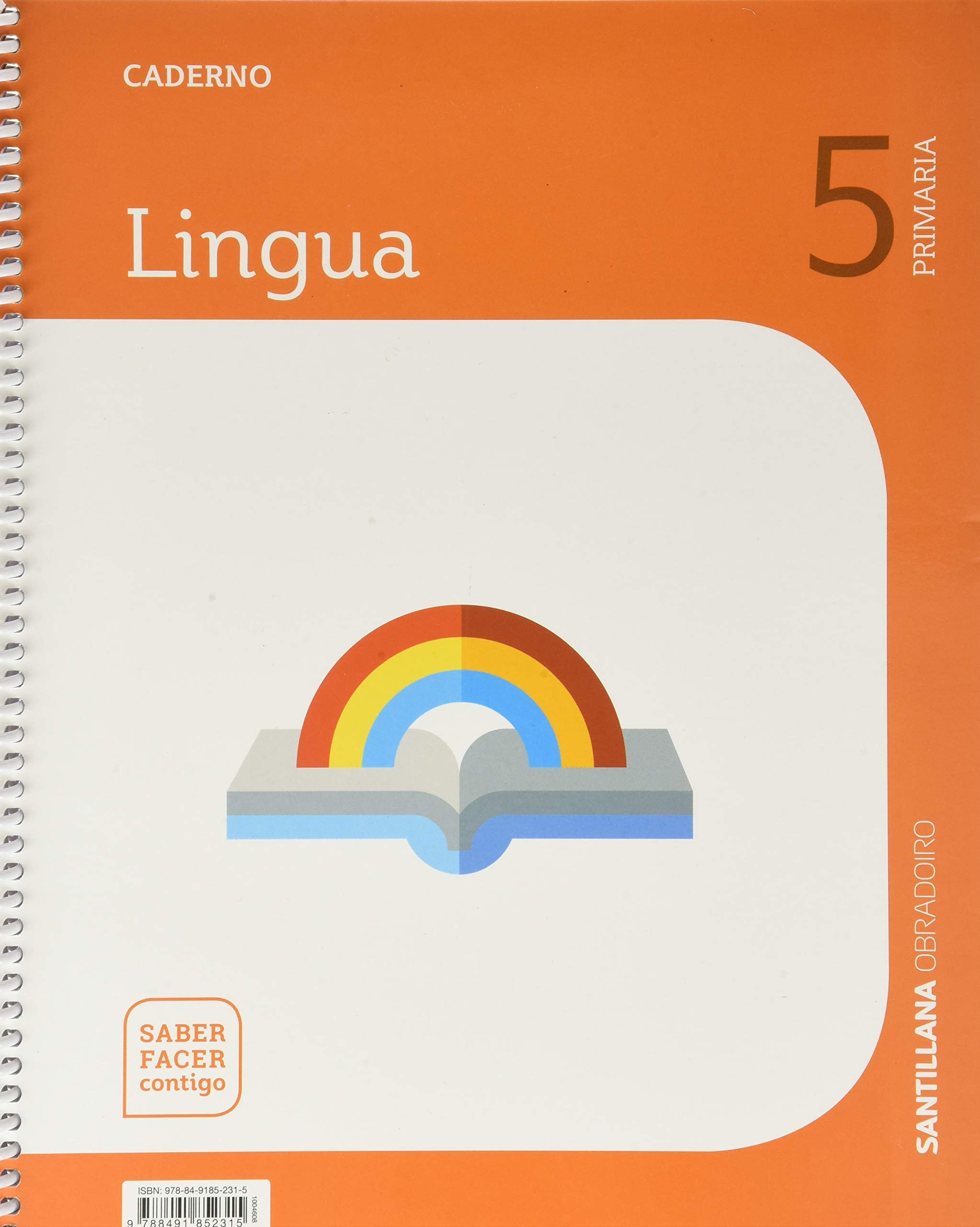 CADERNO LINGUA 5 PRIMARIA SABER FACER CONTIGO book