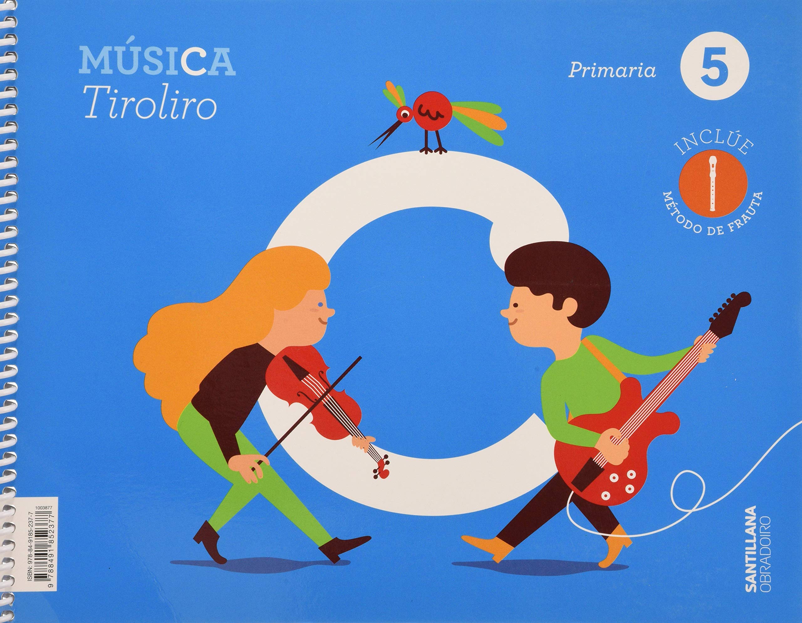 MUSICA TIROLIRO 5 PRIMARIA book