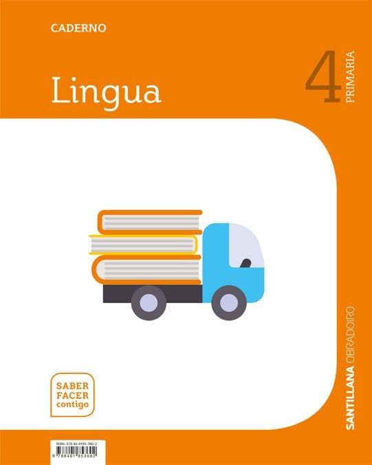 CADERNO LINGUA 4 PRI SABER FACER CONTIGO book